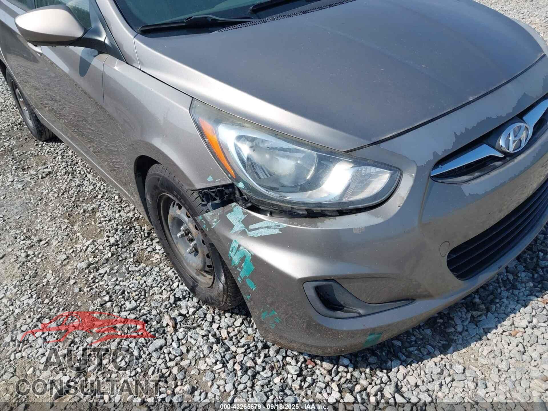 HYUNDAI ACCENT 2014 - KMHCT4AE3EU641578