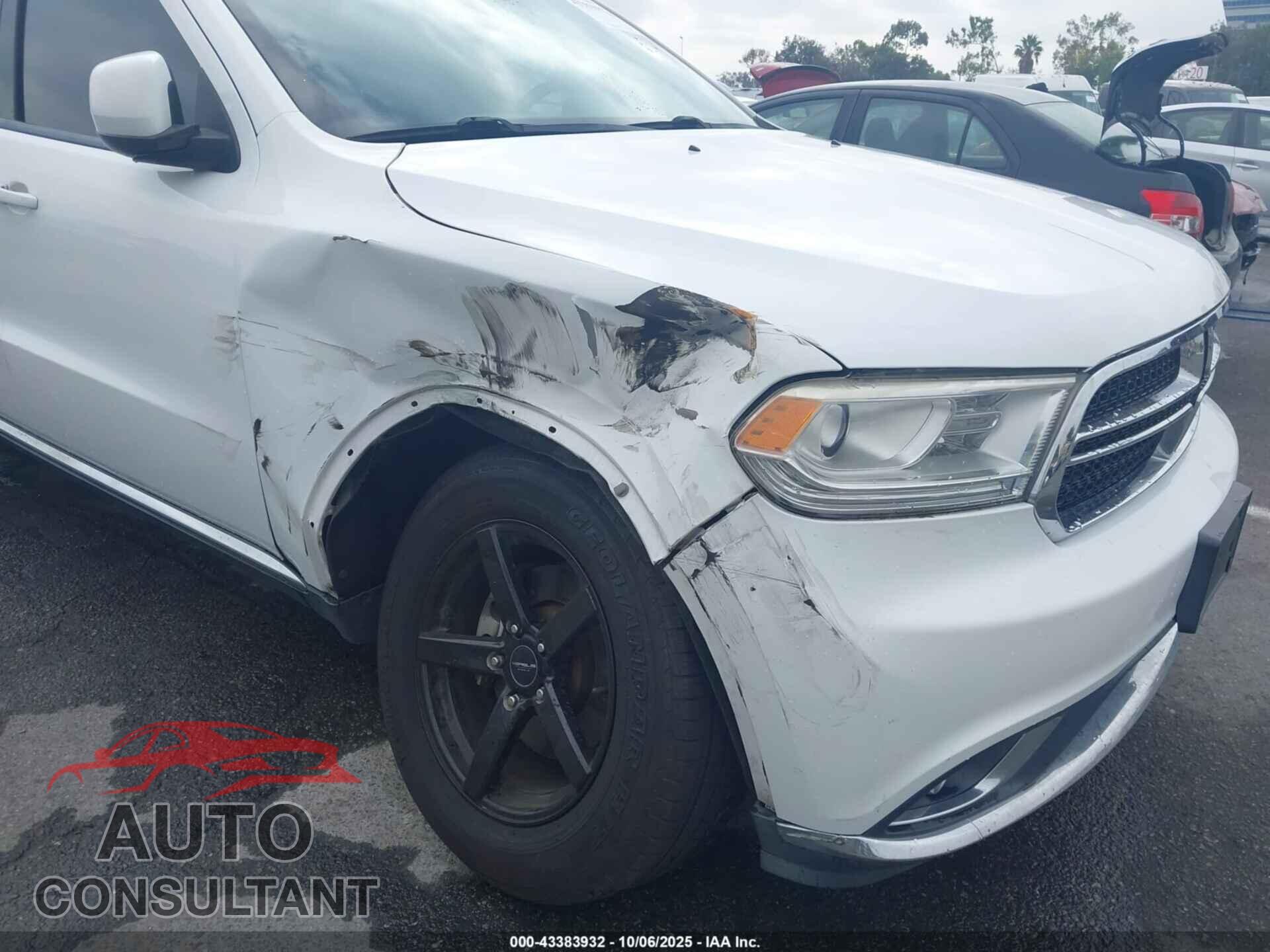 DODGE DURANGO 2015 - 1C4RDHAG4FC147287