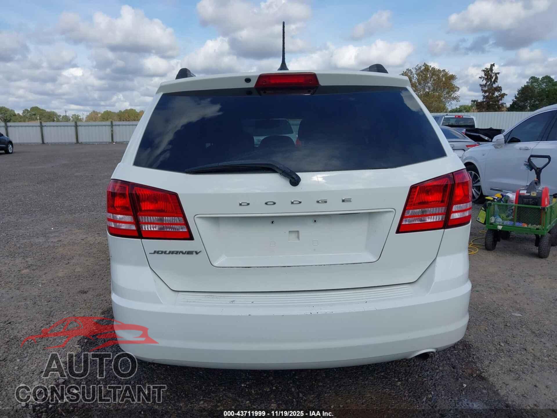 DODGE JOURNEY 2017 - 3C4PDCAB8HT599734