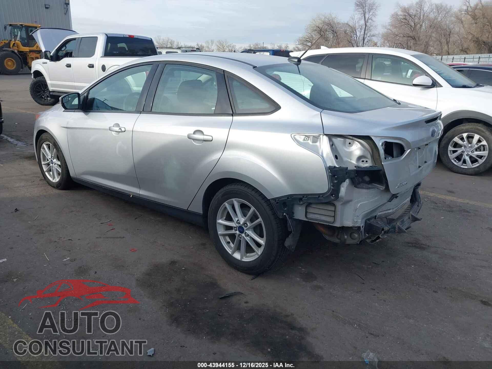 FORD FOCUS 2017 - 1FADP3F25HL291733