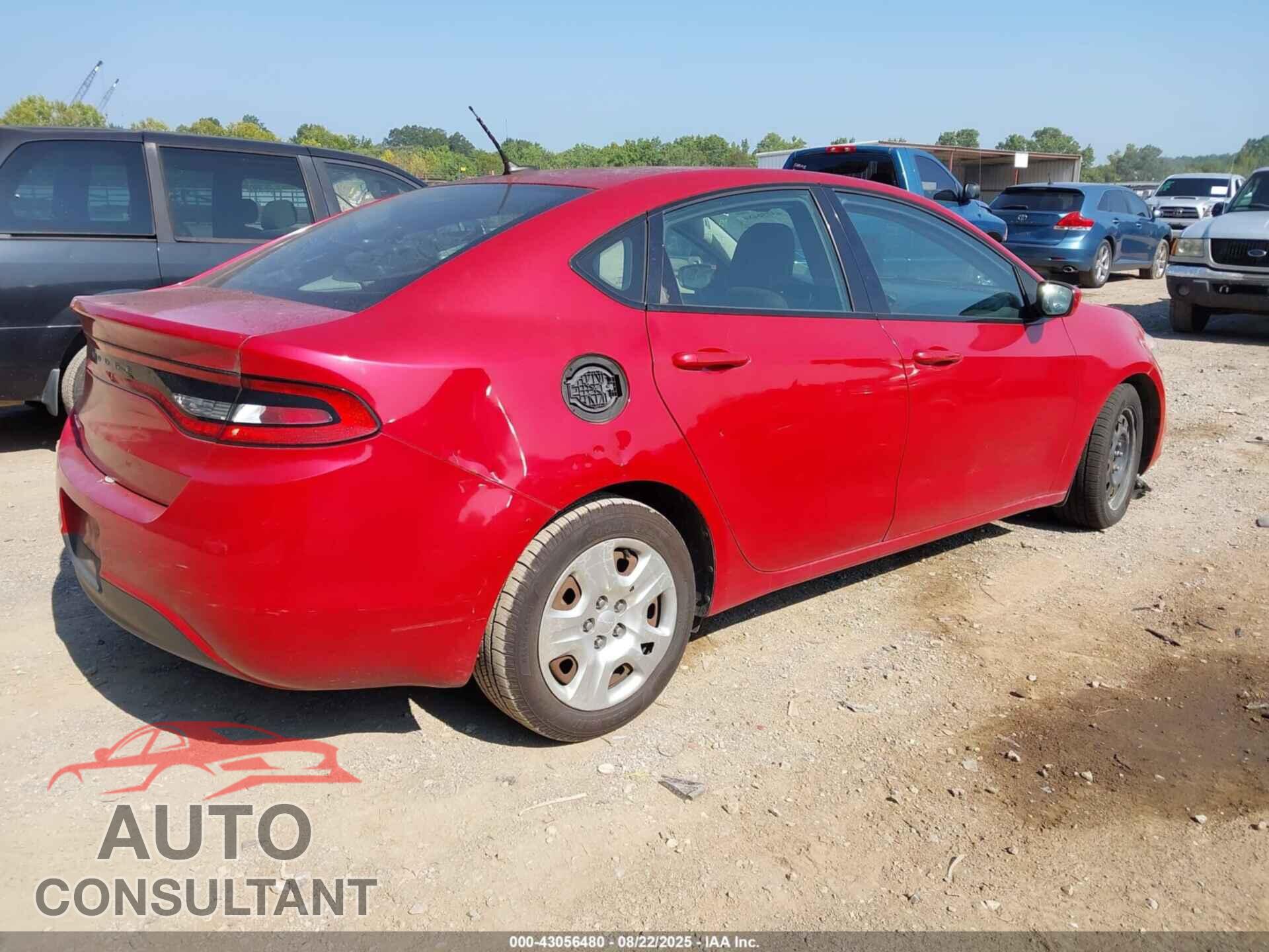 DODGE DART 2014 - 1C3CDFAA3ED768085