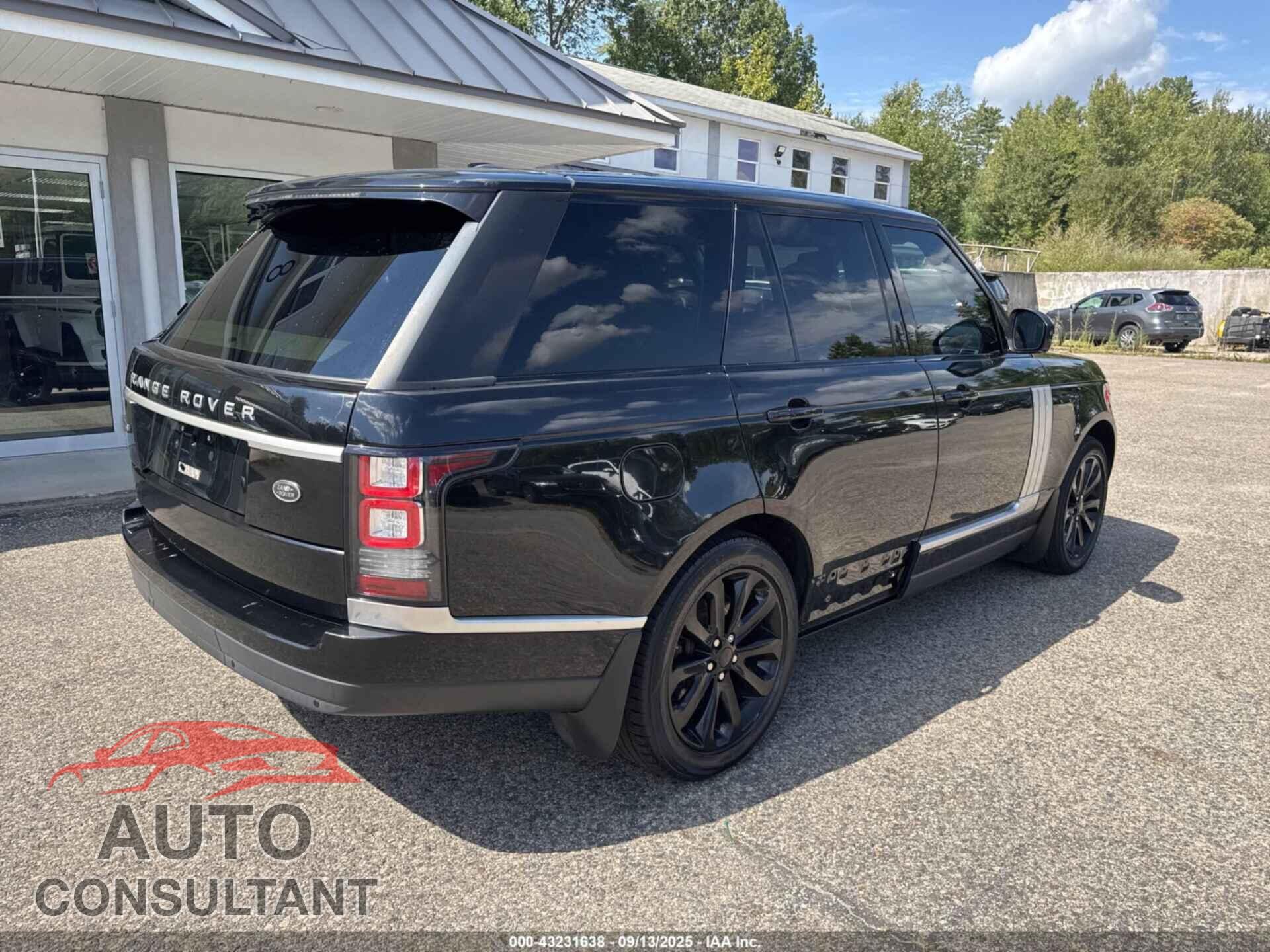 LAND ROVER RANGE ROVER 2015 - SALGS2TF2FA211992