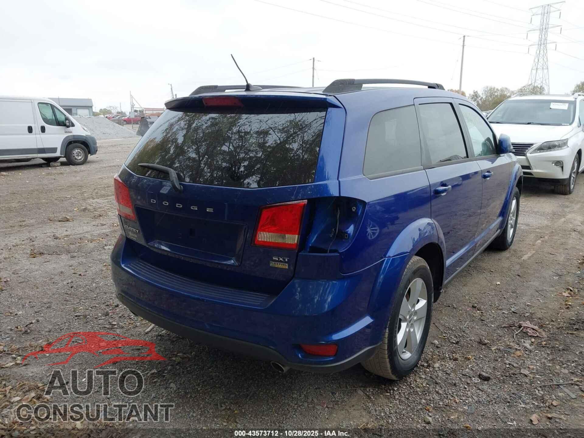 DODGE JOURNEY 2012 - 3C4PDCBG8CT299520