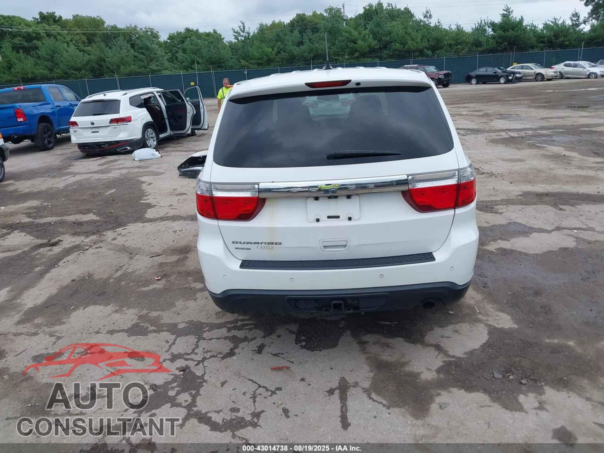 DODGE DURANGO 2013 - 1C4RDJAG5DC510250