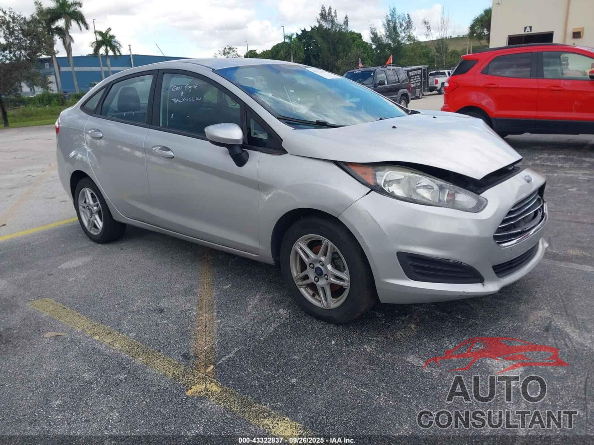 FORD FIESTA 2017 - 3FADP4BJ0HM144267