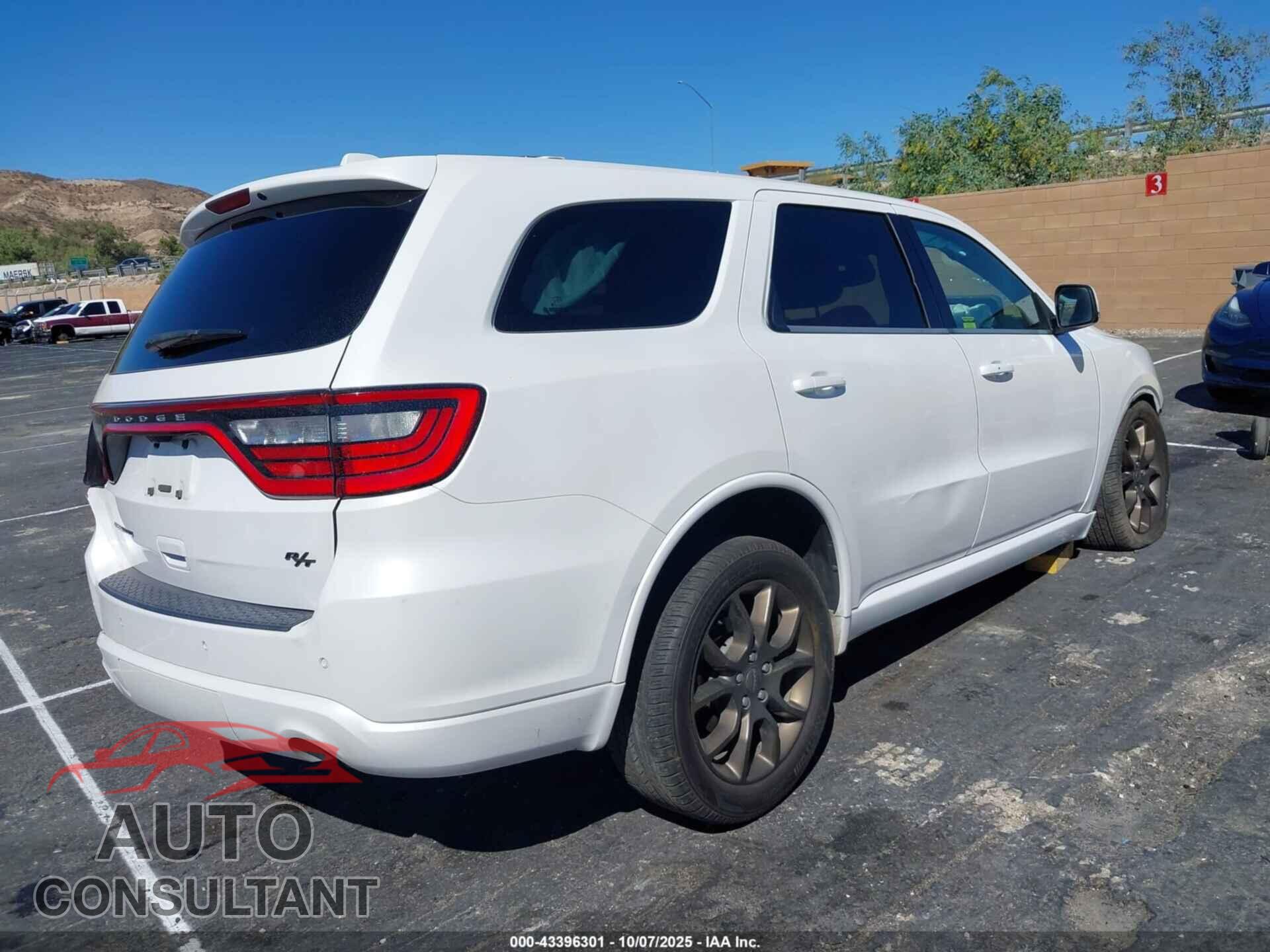 DODGE DURANGO 2017 - 1C4SDHCT0HC869662