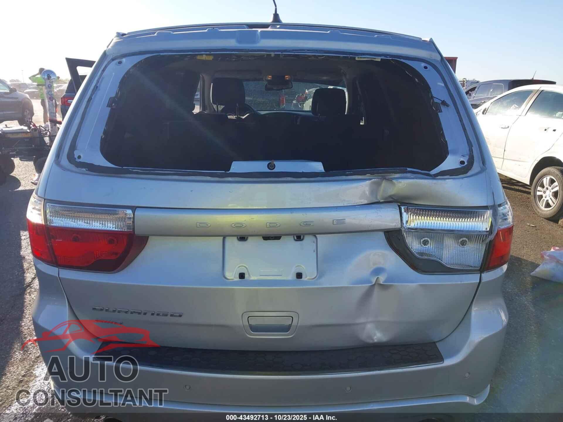 DODGE DURANGO 2011 - 1D4RE3GG8BC733592