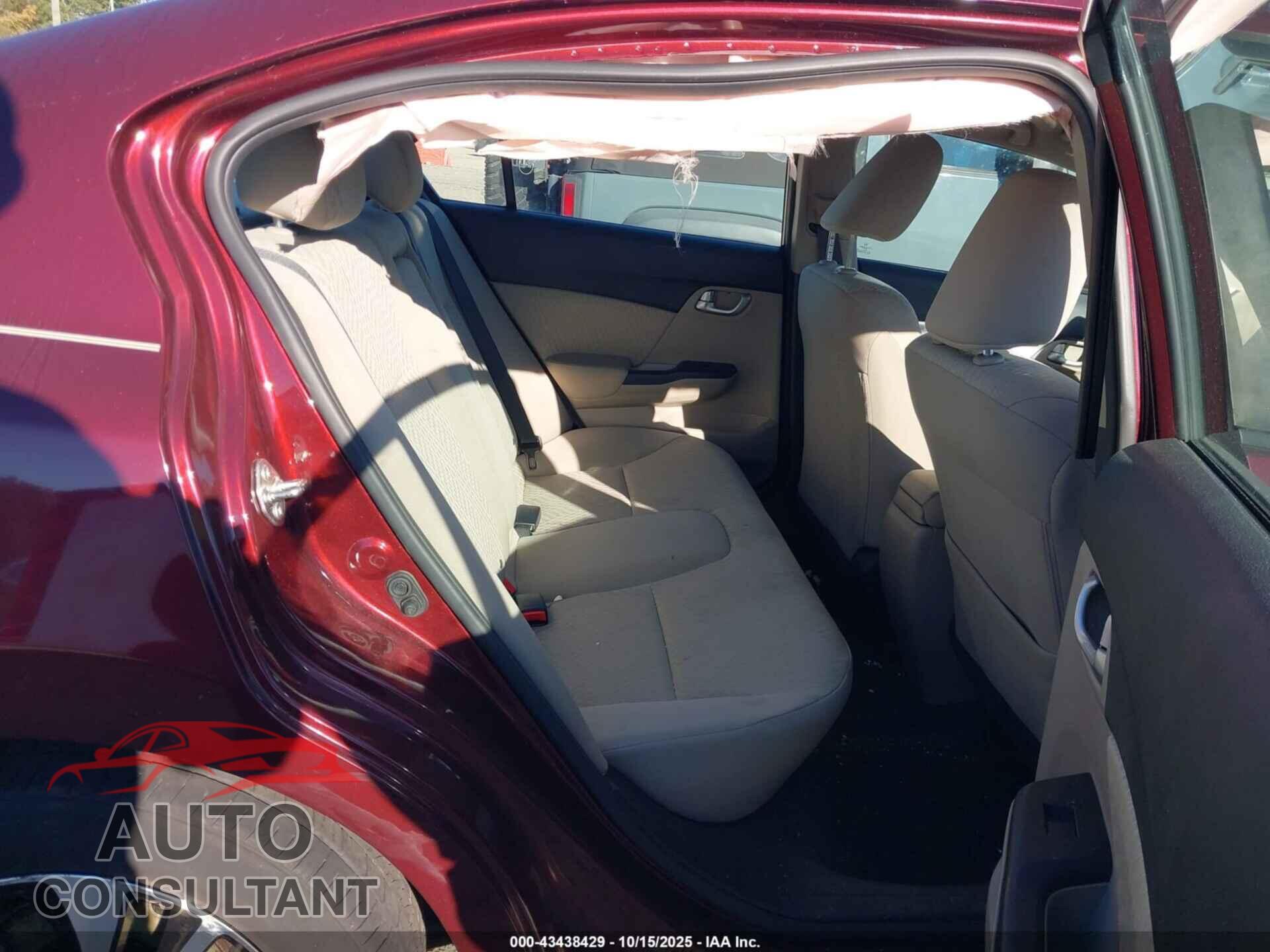 HONDA CIVIC 2015 - 19XFB2F80FE257088
