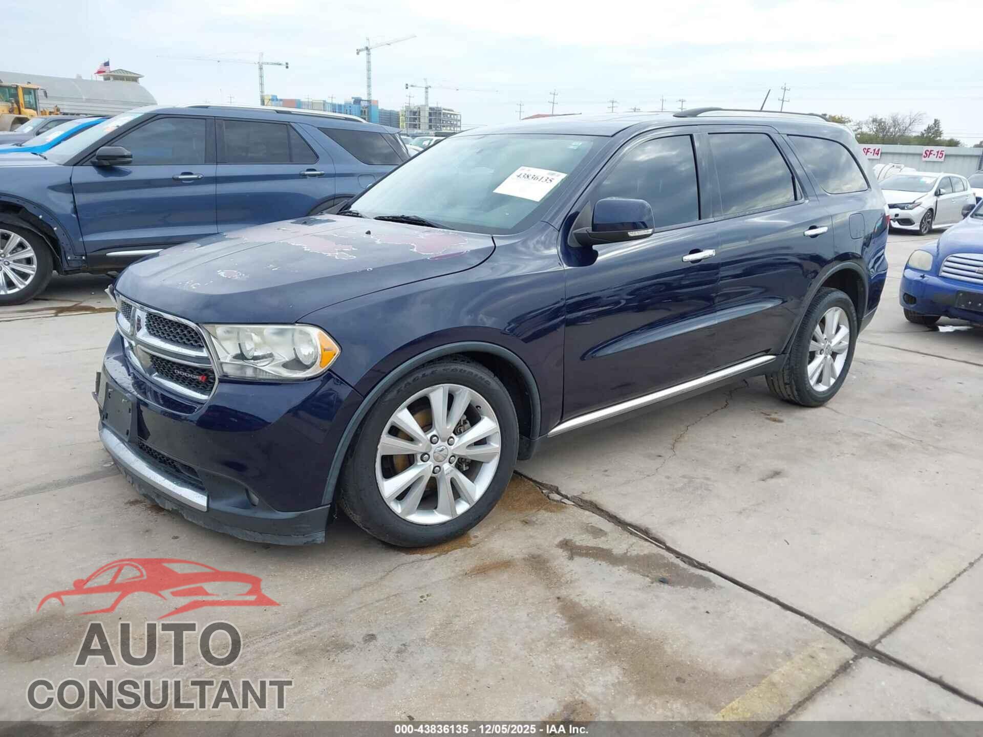 DODGE DURANGO 2013 - 1C4RDHDG5DC665689