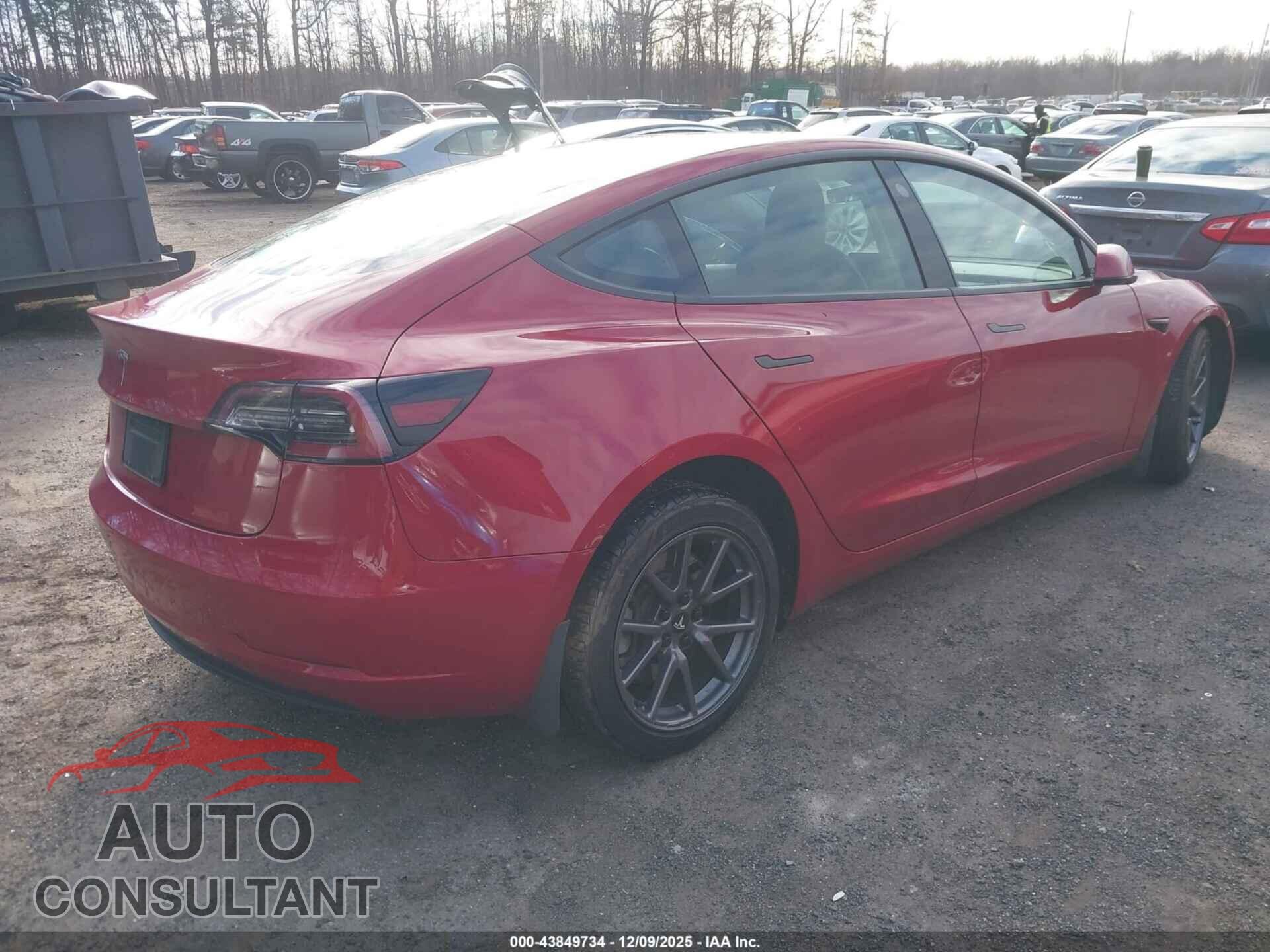 TESLA MODEL 3 2019 - 5YJ3E1EA2KF411538