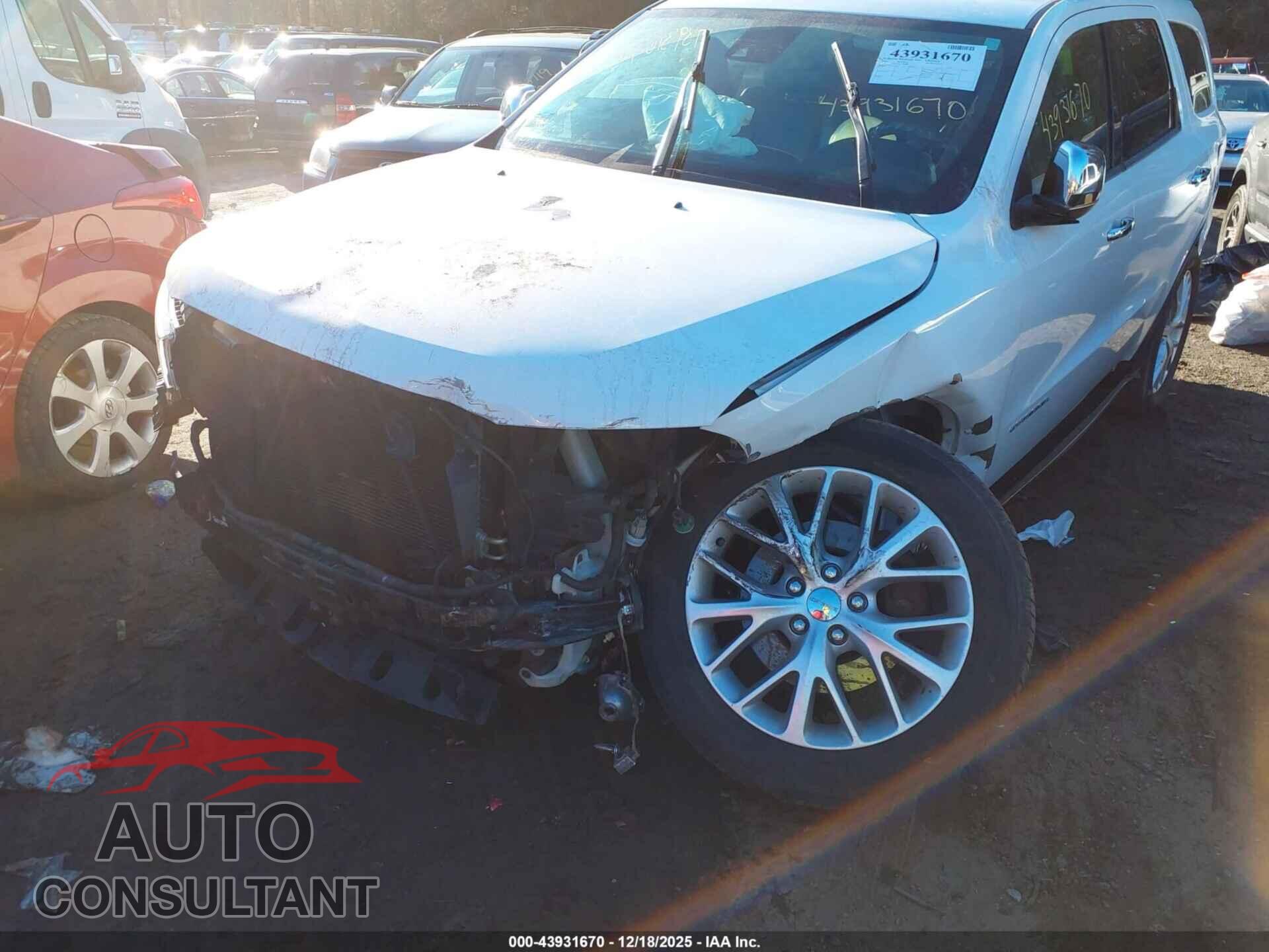 DODGE DURANGO 2014 - 1C4SDJET9EC345488