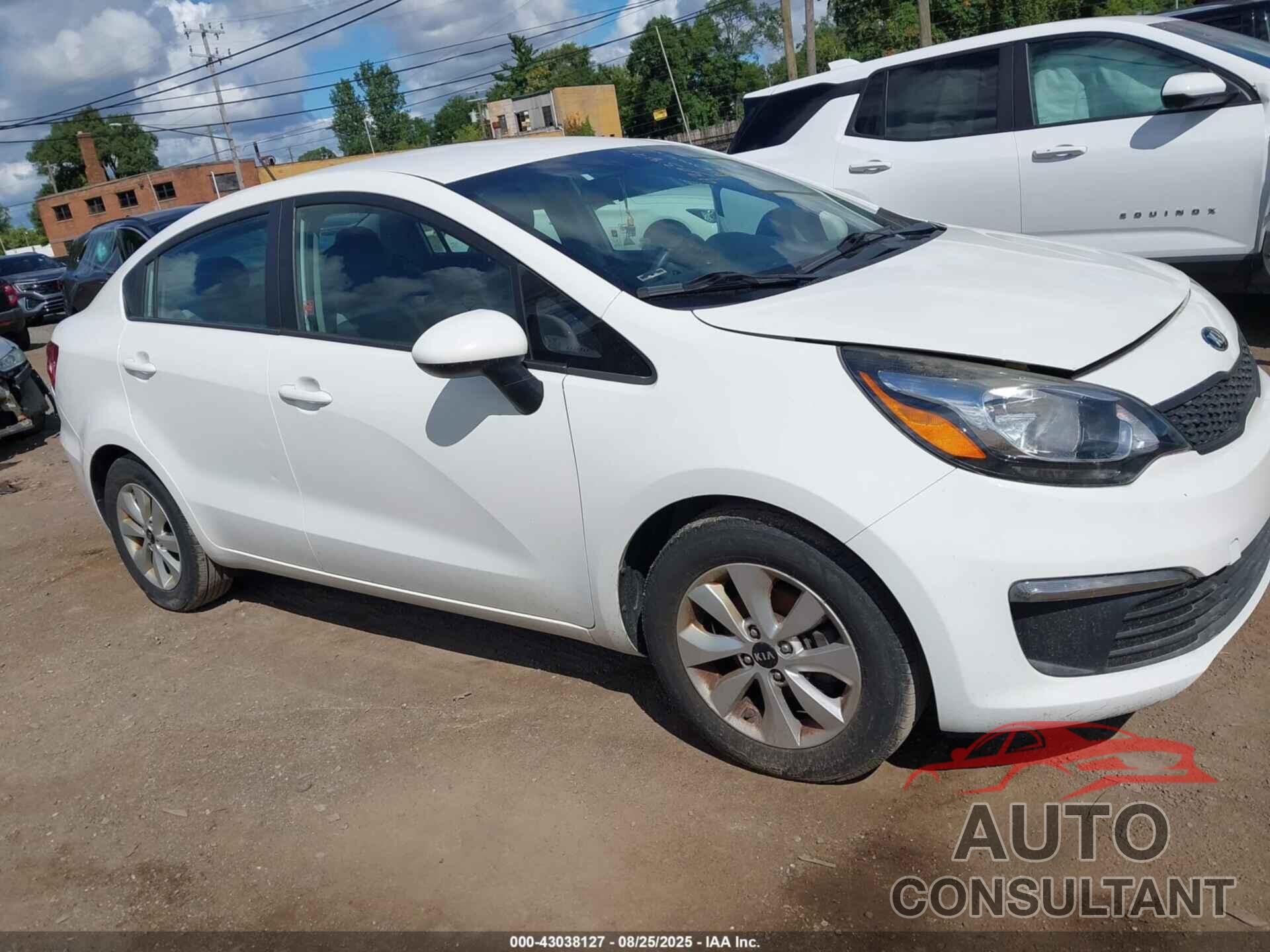 KIA RIO 2017 - KNADM4A38H6063567