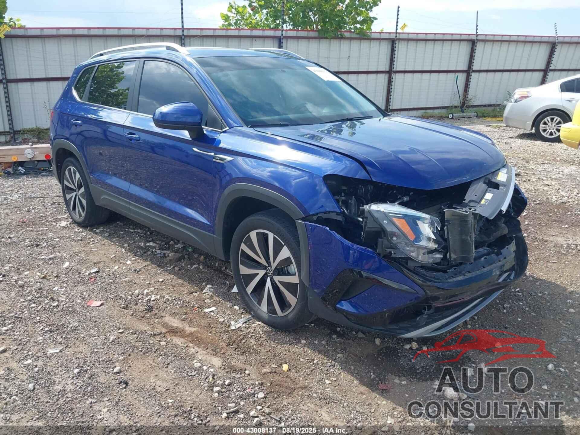 VOLKSWAGEN TAOS 2022 - 3VVLX7B20NM034820