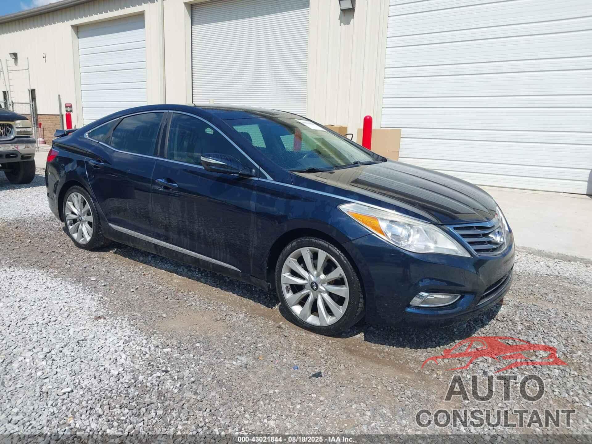 HYUNDAI AZERA 2013 - KMHFH4JG3DA315215