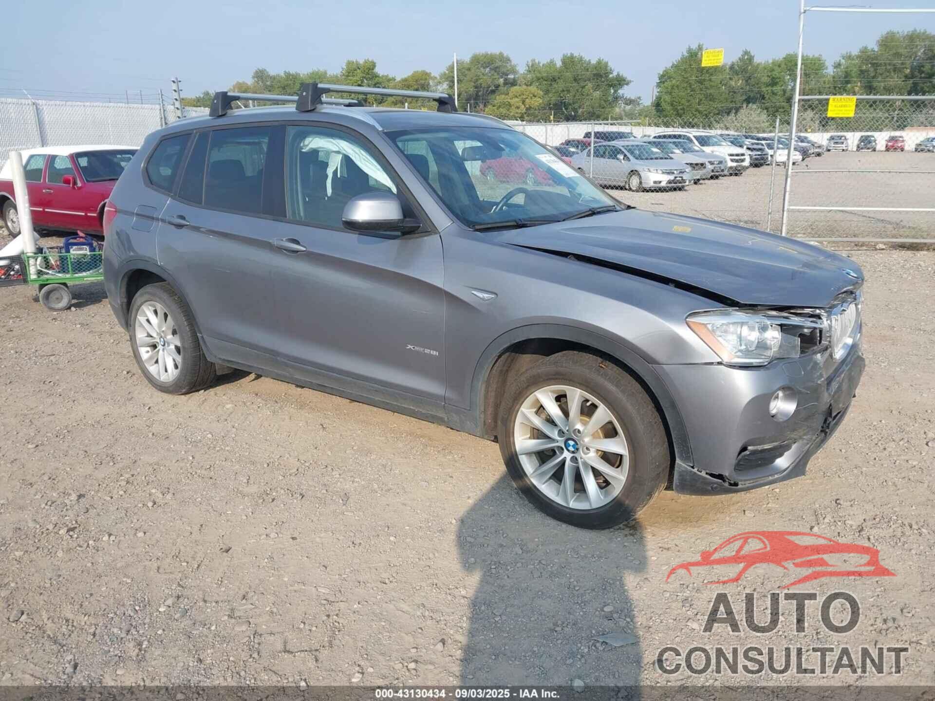 BMW X3 2015 - 5UXWX9C58F0D56157
