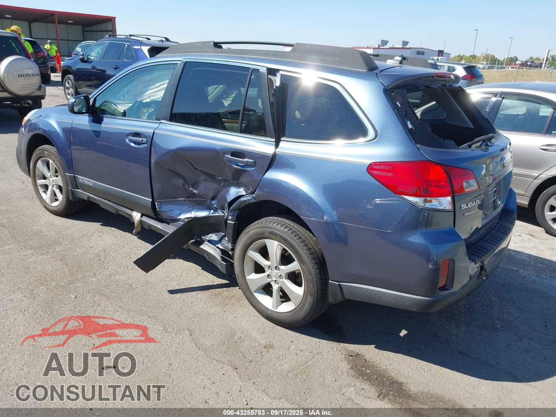 SUBARU OUTBACK 2014 - 4S4BRBLC9E3225793