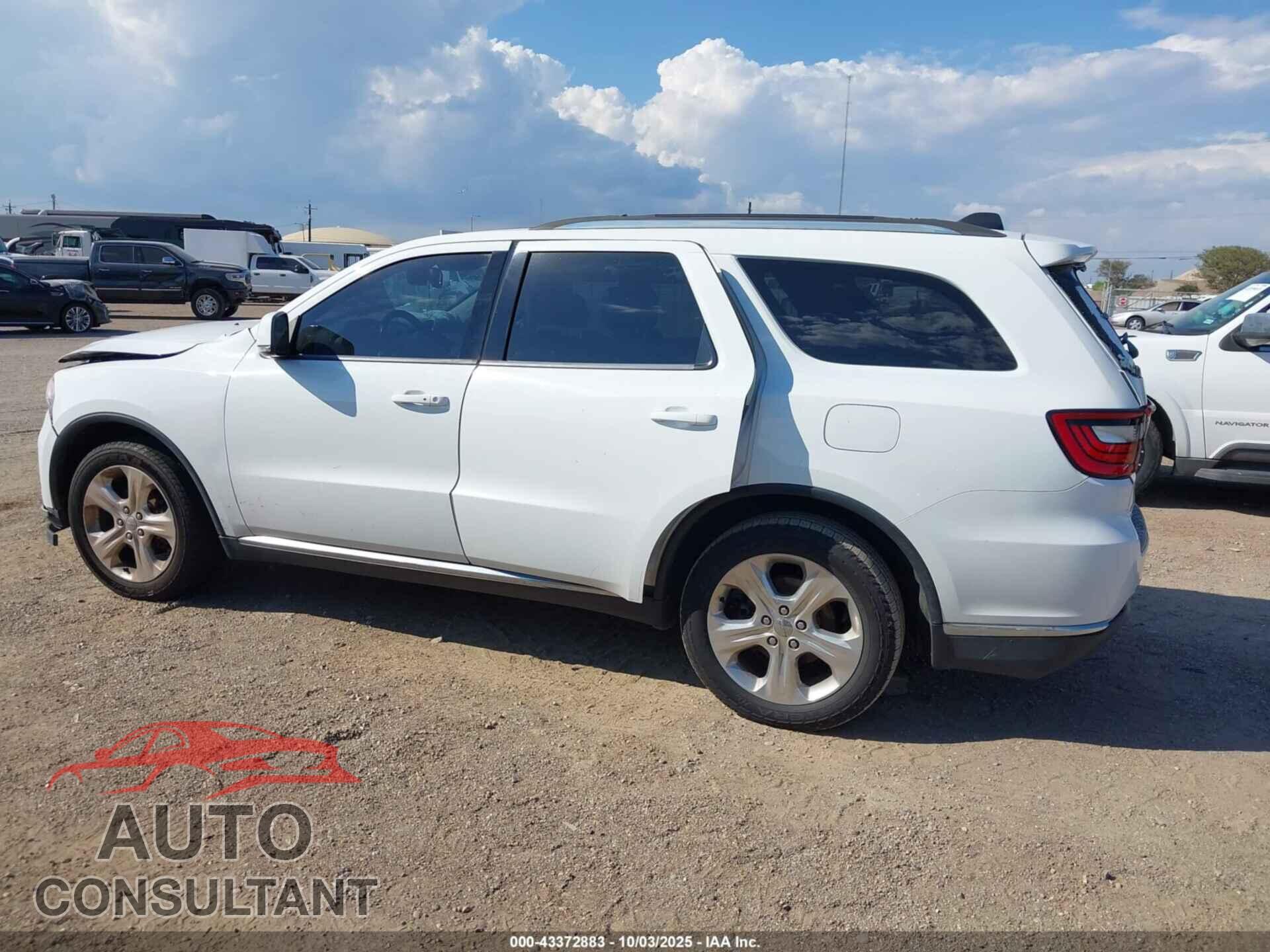 DODGE DURANGO 2015 - 1C4RDJDG9FC161494