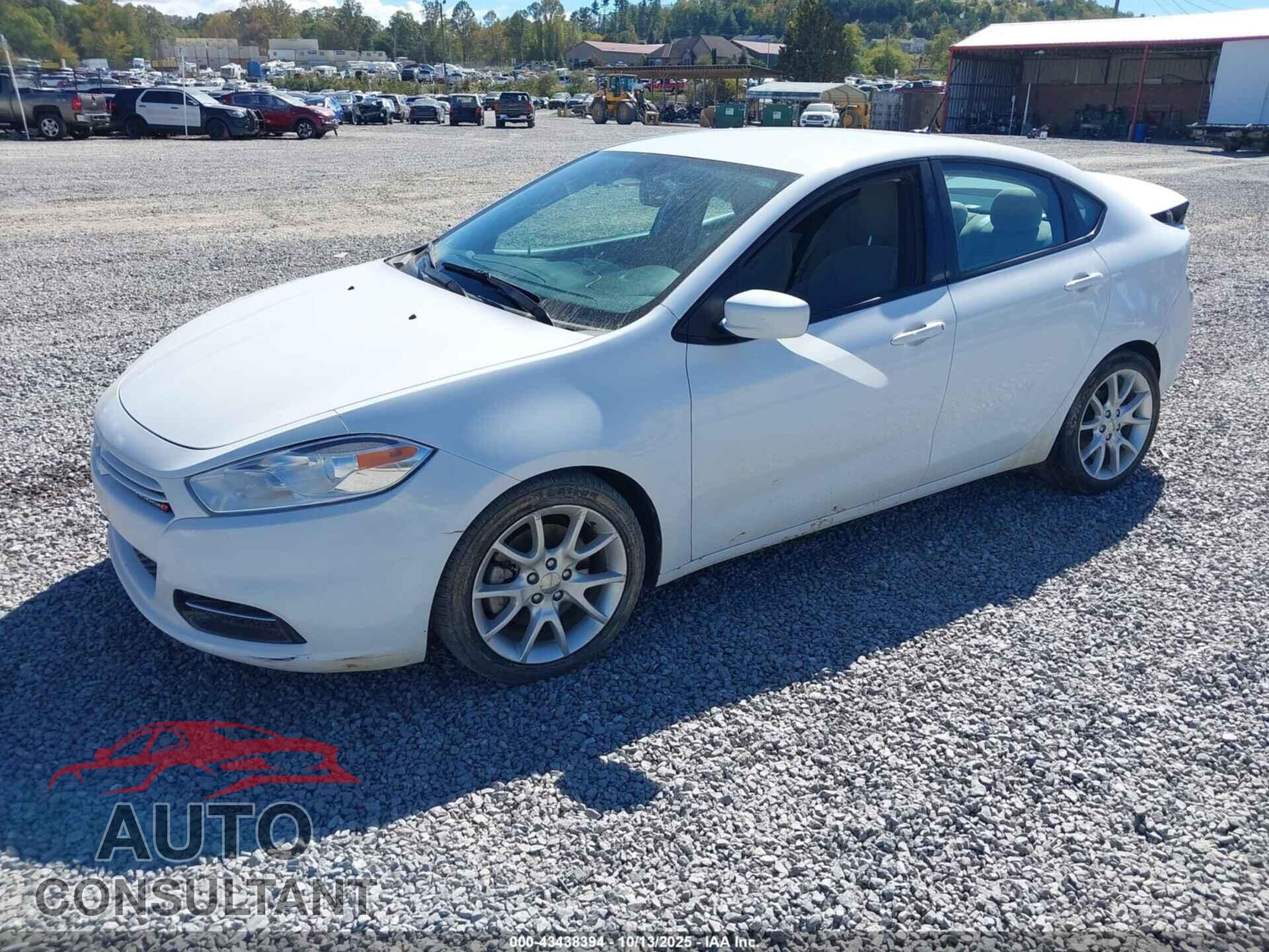 DODGE DART 2013 - 1C3CDFBA3DD709695