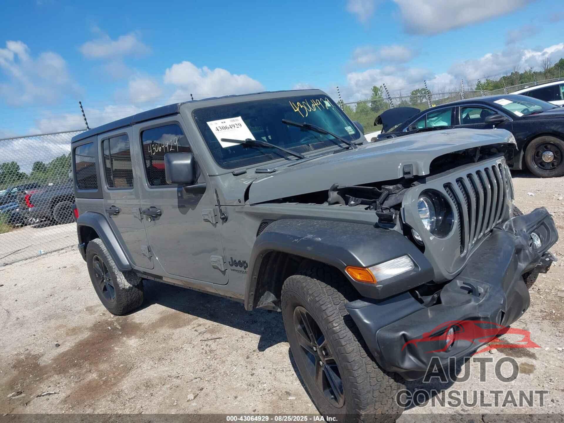 JEEP WRANGLER UNLIMITED 2020 - 1C4HJXDN7LW137209