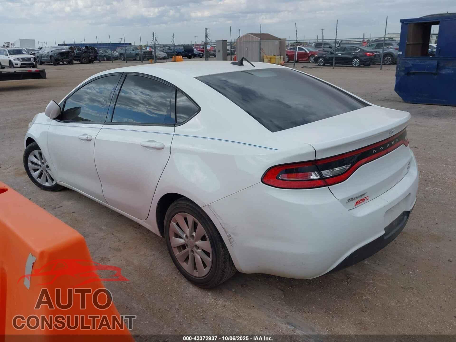 DODGE DART 2014 - 1C3CDFBB0ED673555