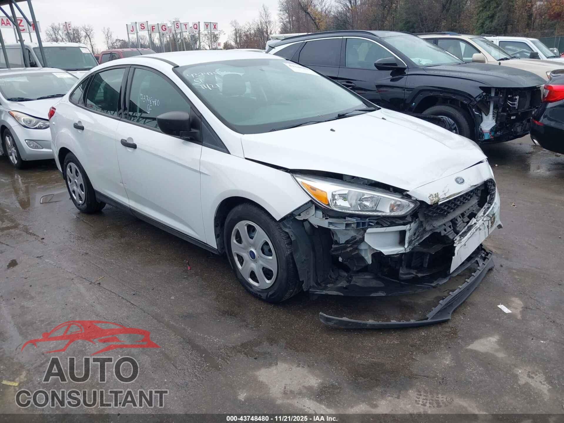 FORD FOCUS 2018 - 1FADP3E28JL291782