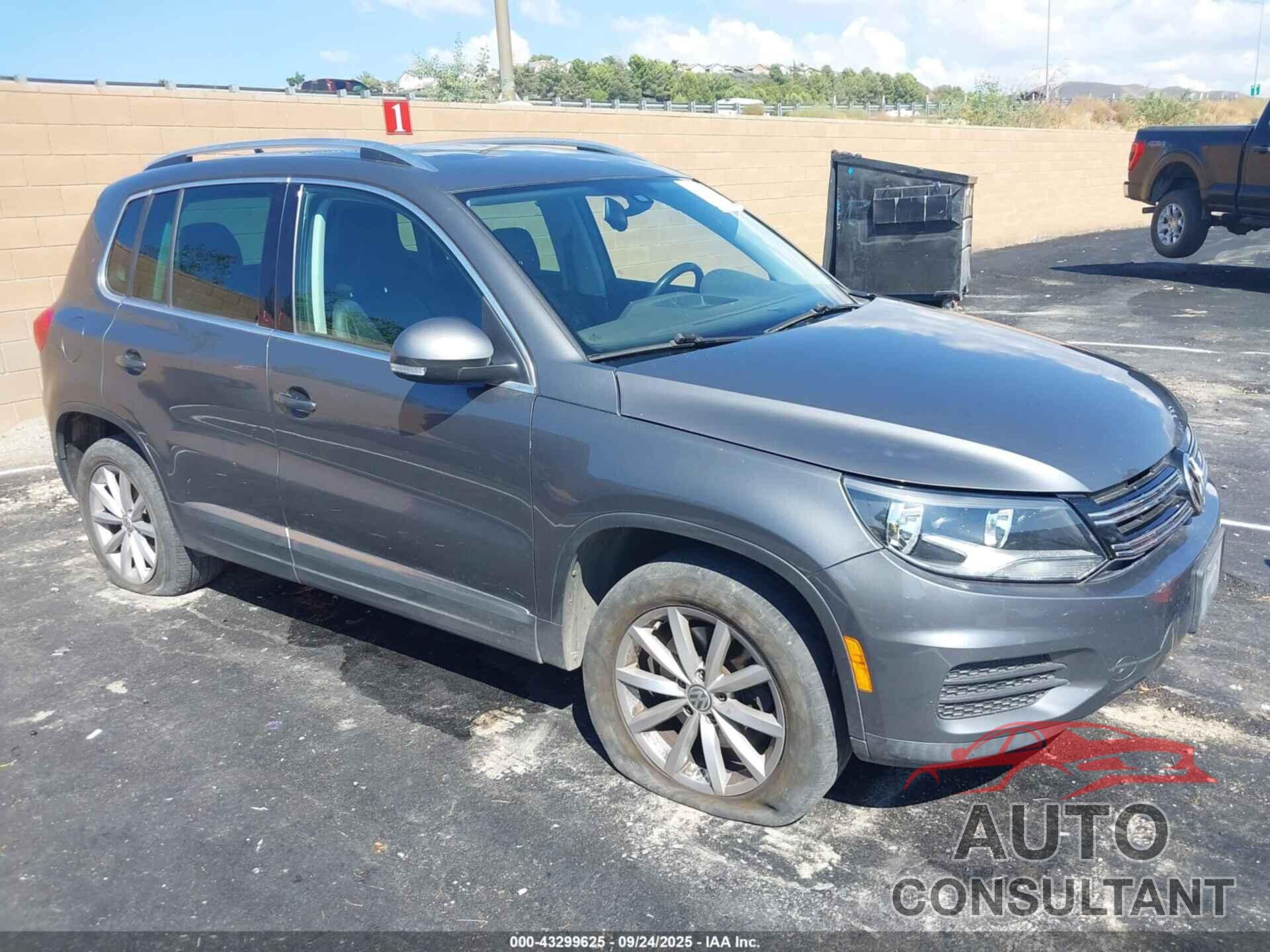 VOLKSWAGEN TIGUAN 2017 - WVGSV7AX0HK030111