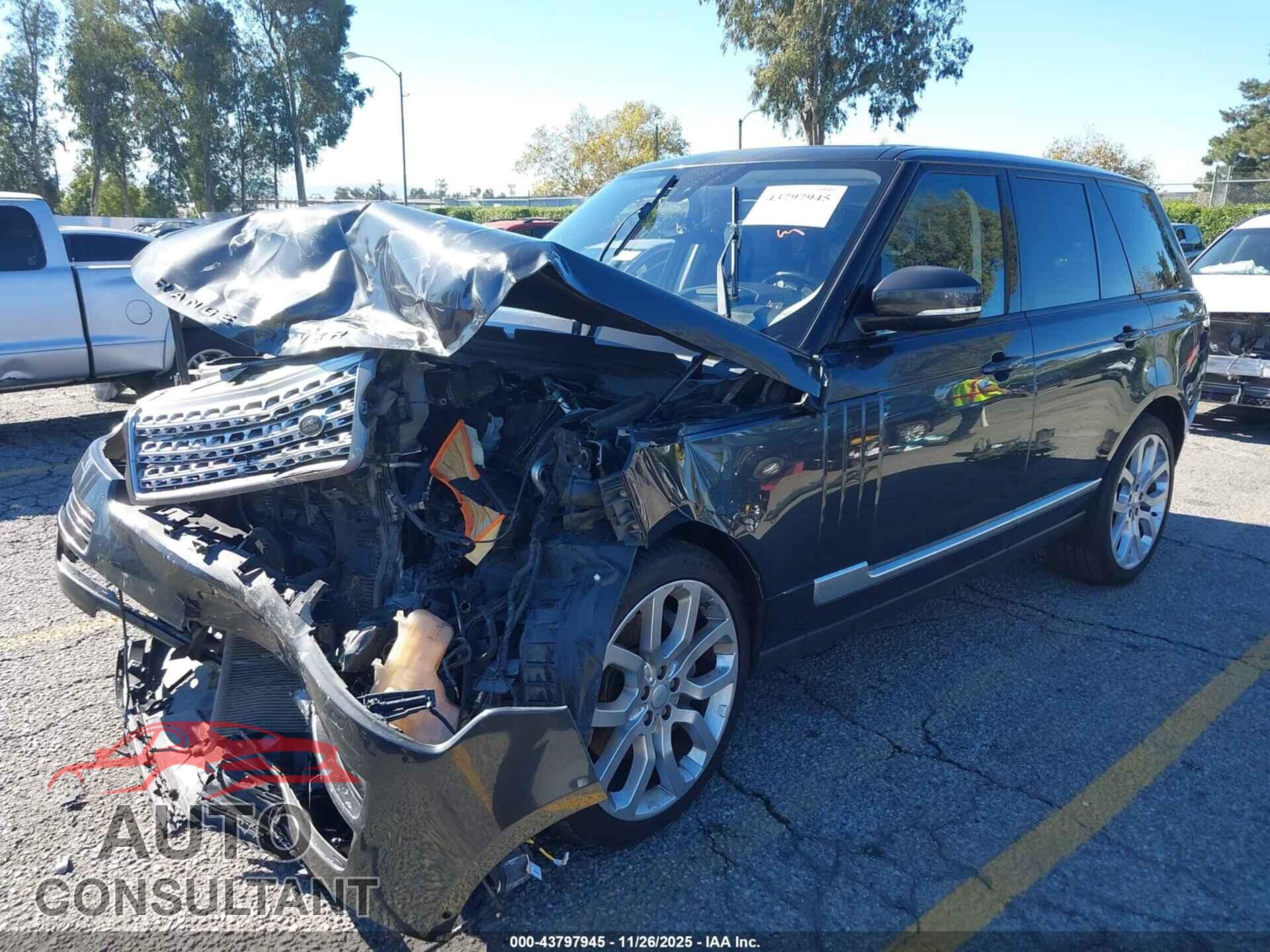 LAND ROVER RANGE ROVER 2016 - SALGS2EF0GA299018