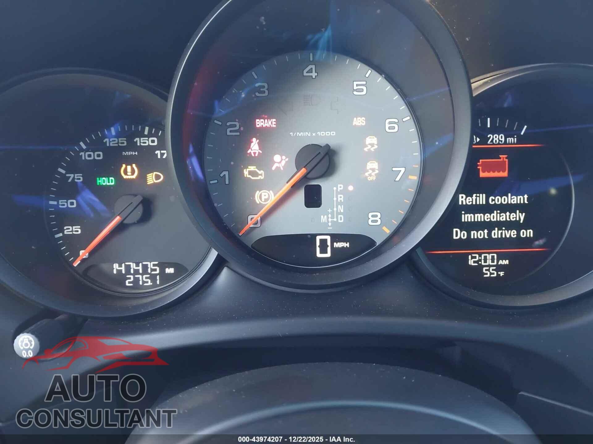 PORSCHE MACAN 2016 - WP1AB2A54GLB44386