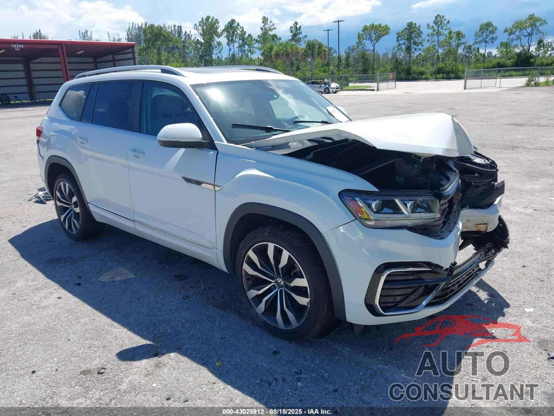 VOLKSWAGEN ATLAS 2021 - 1V2CR2CA8MC566736