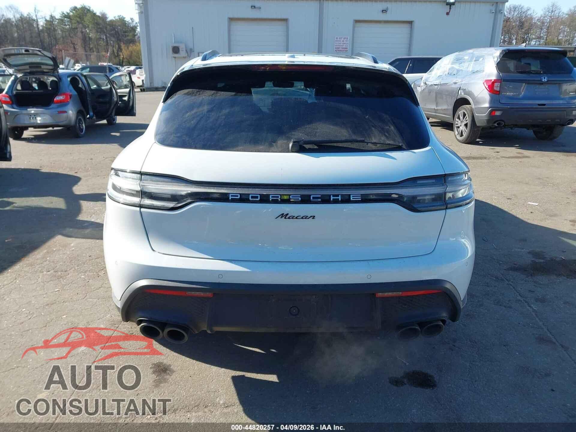 PORSCHE MACAN 2022 - WP1AA2A53NLB06485