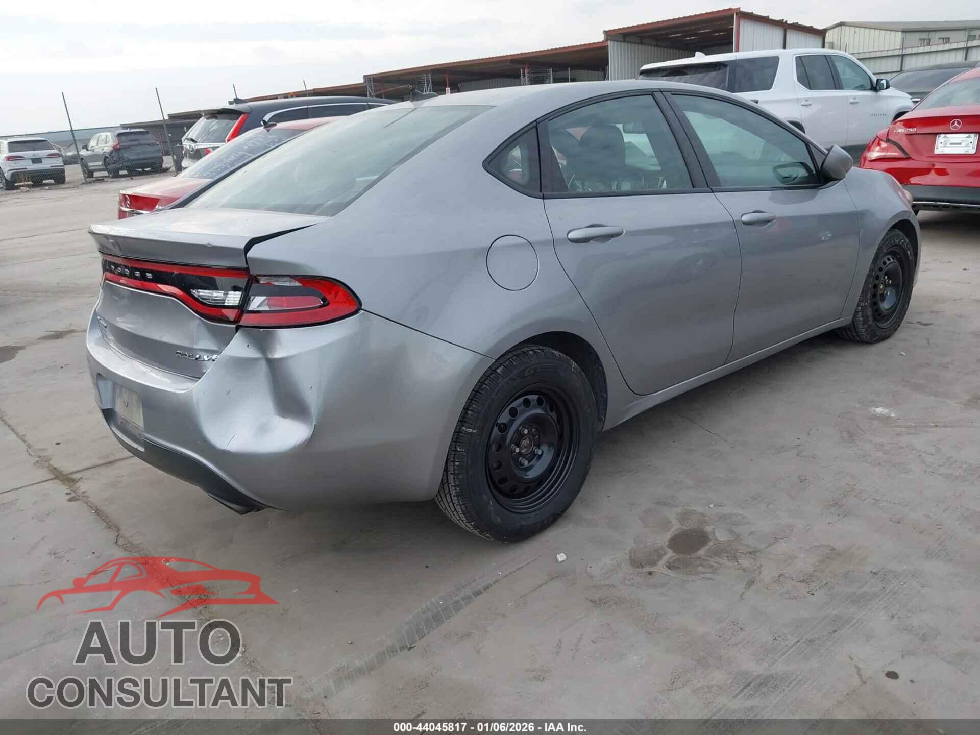 DODGE DART 2015 - 1C3CDFBB3FD433434