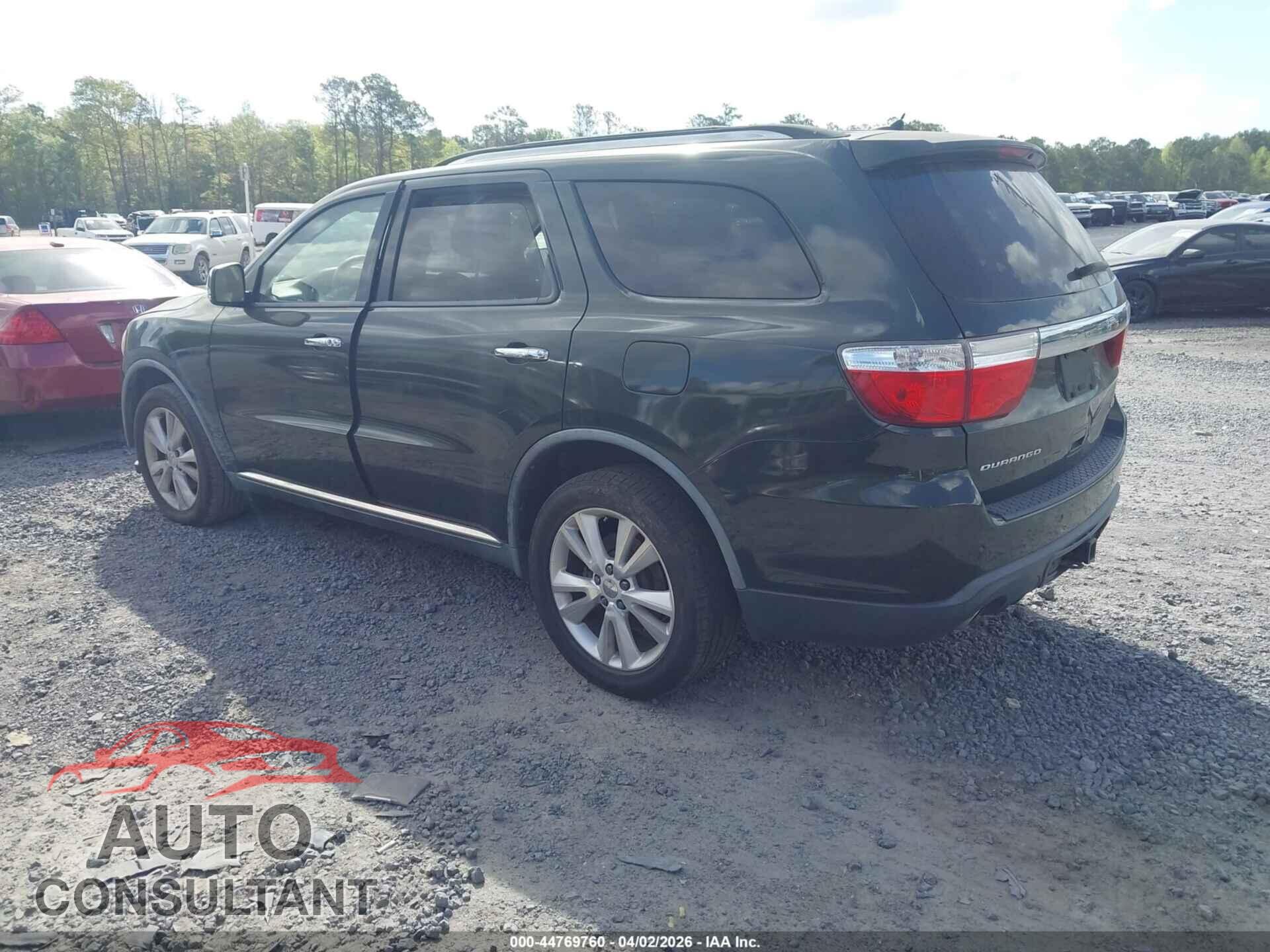 DODGE DURANGO 2011 - 1D4SD4GT2BC593174