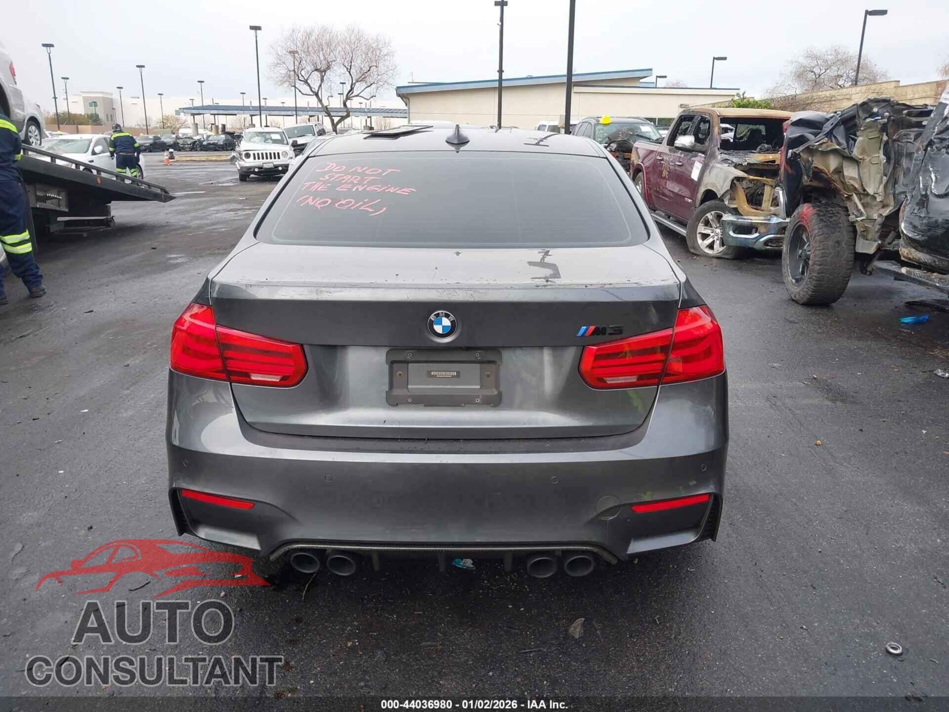 BMW M3 2016 - WBS8M9C56G5E68505