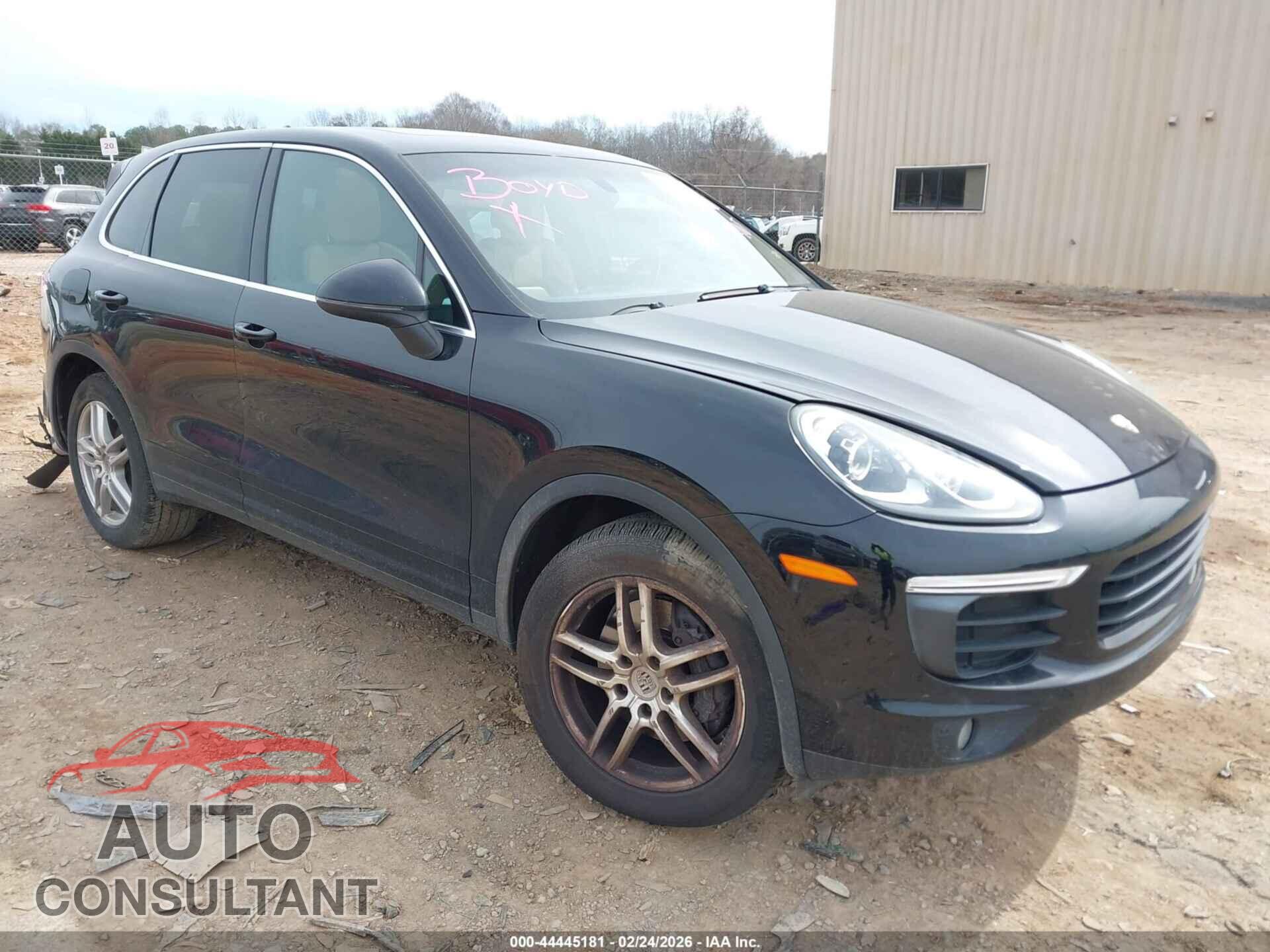 PORSCHE CAYENNE 2016 - WP1AA2A22GLA03468