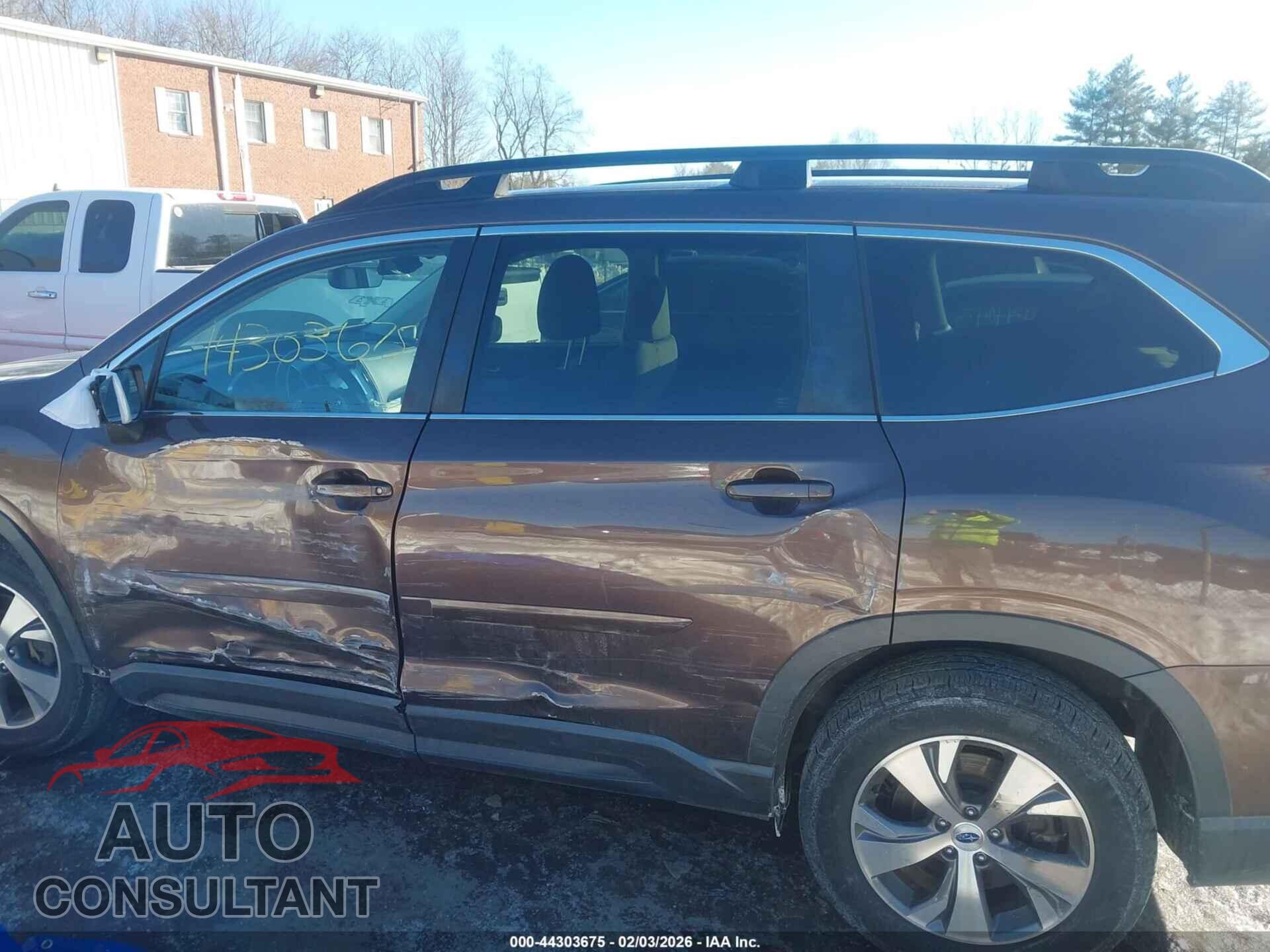 SUBARU ASCENT 2019 - 4S4WMACDXK3432210