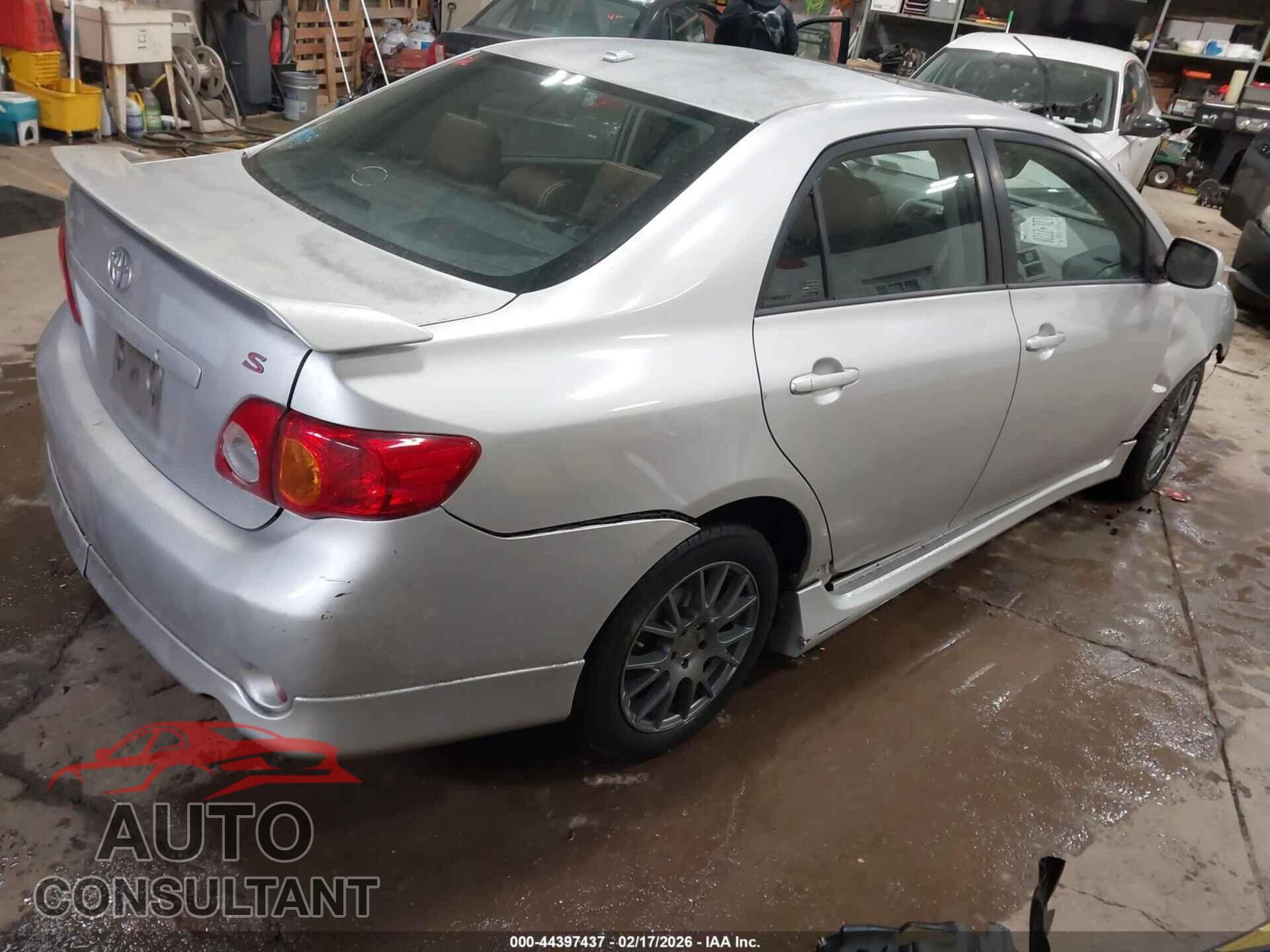TOYOTA COROLLA 2009 - 1NXBU40E89Z074896