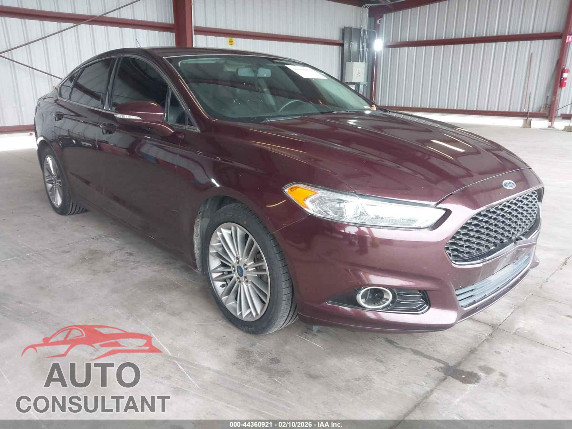 FORD FUSION 2013 - 3FA6P0H92DR143438