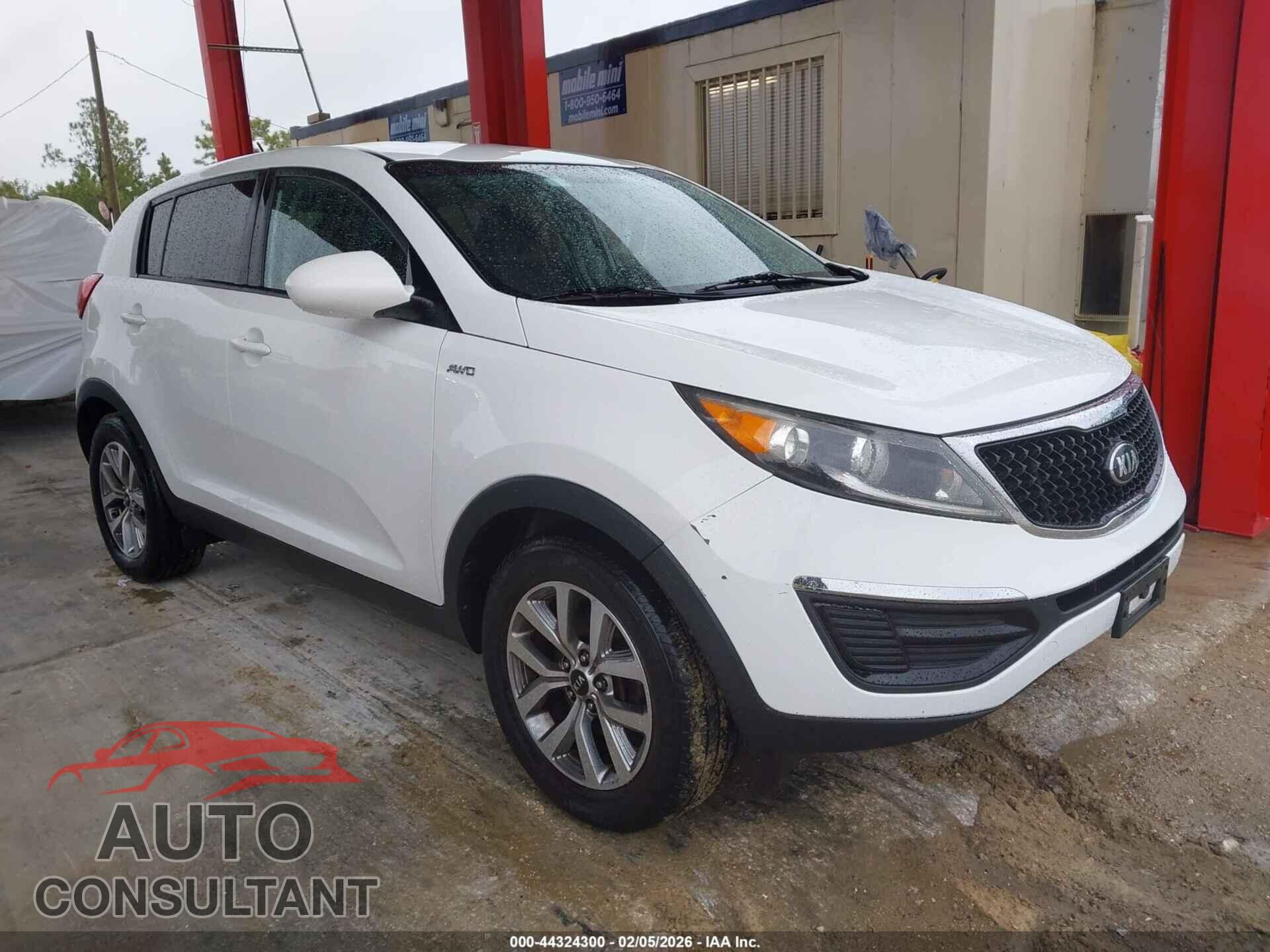 KIA SPORTAGE 2016 - KNDPBCAC9G7801966