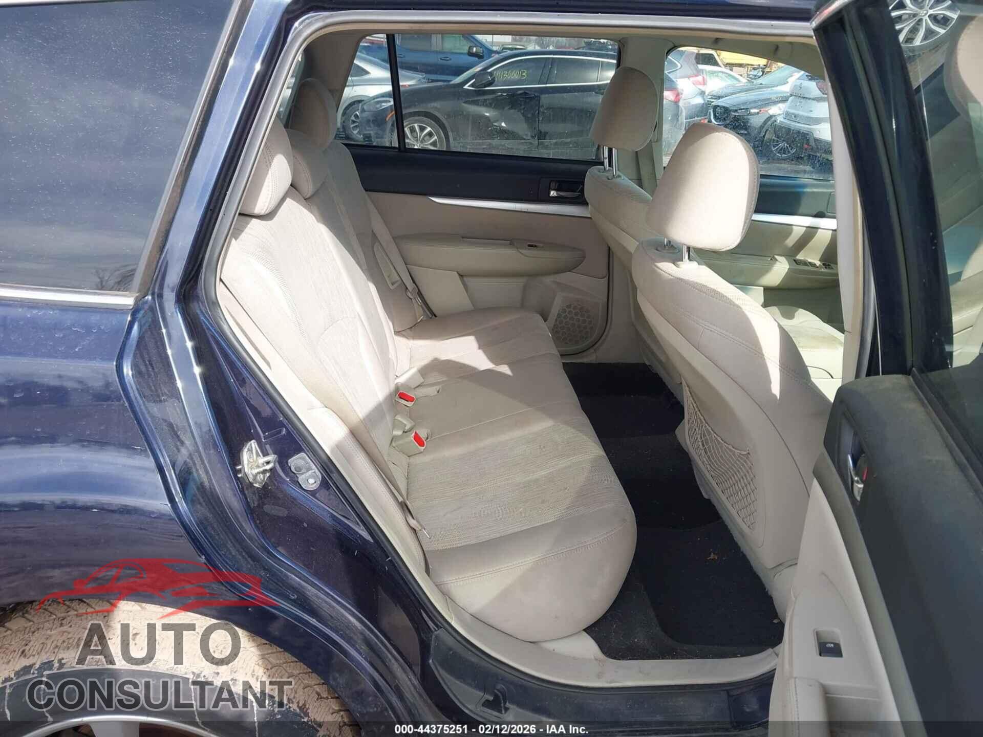 SUBARU OUTBACK 2014 - 4S4BRCCC7E3243618