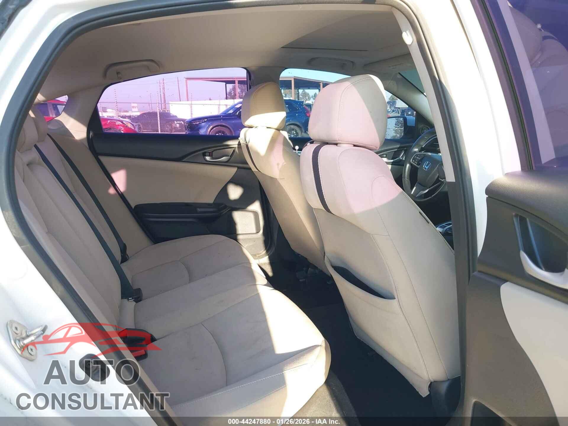 HONDA CIVIC 2017 - 19XFC2F72HE228229