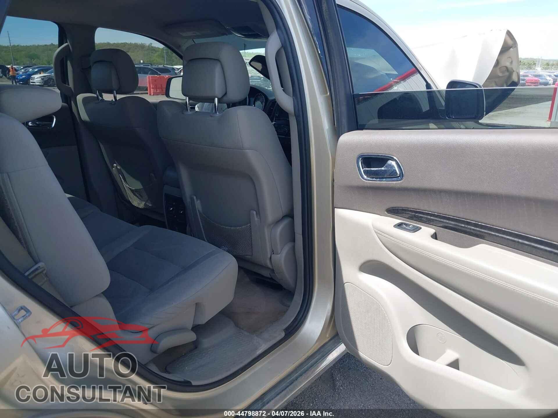 DODGE DURANGO 2011 - 1D4RD4GG5BC508779