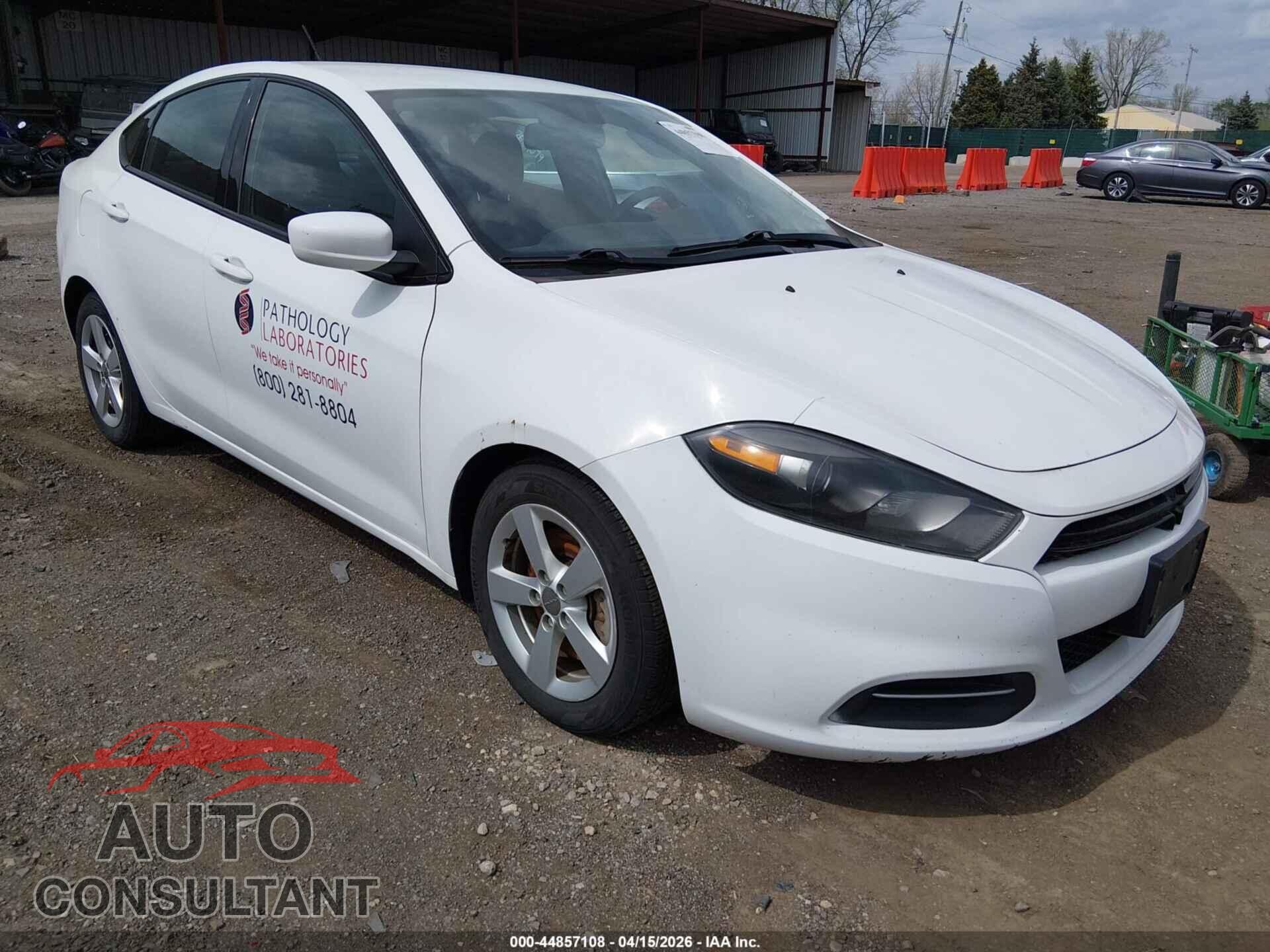 DODGE DART 2015 - 1C3CDFBB6FD223099