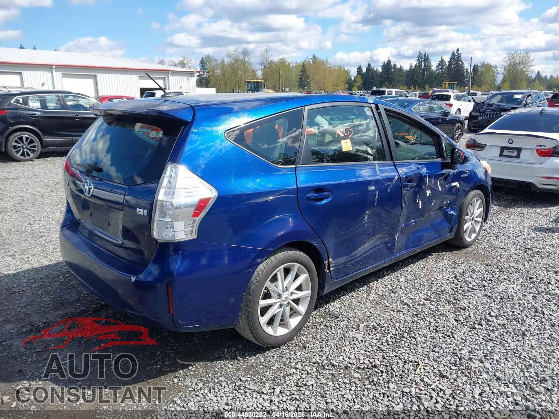 TOYOTA PRIUS V 2012 - JTDZN3EU9C3041865