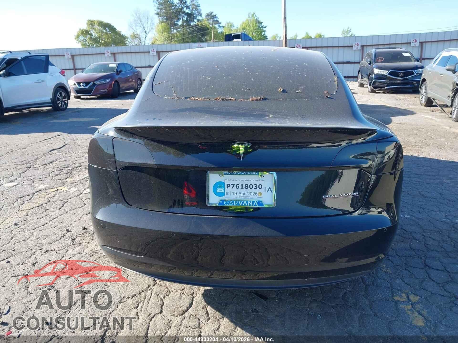 TESLA MODEL 3 2018 - 5YJ3E1EB2JF078636