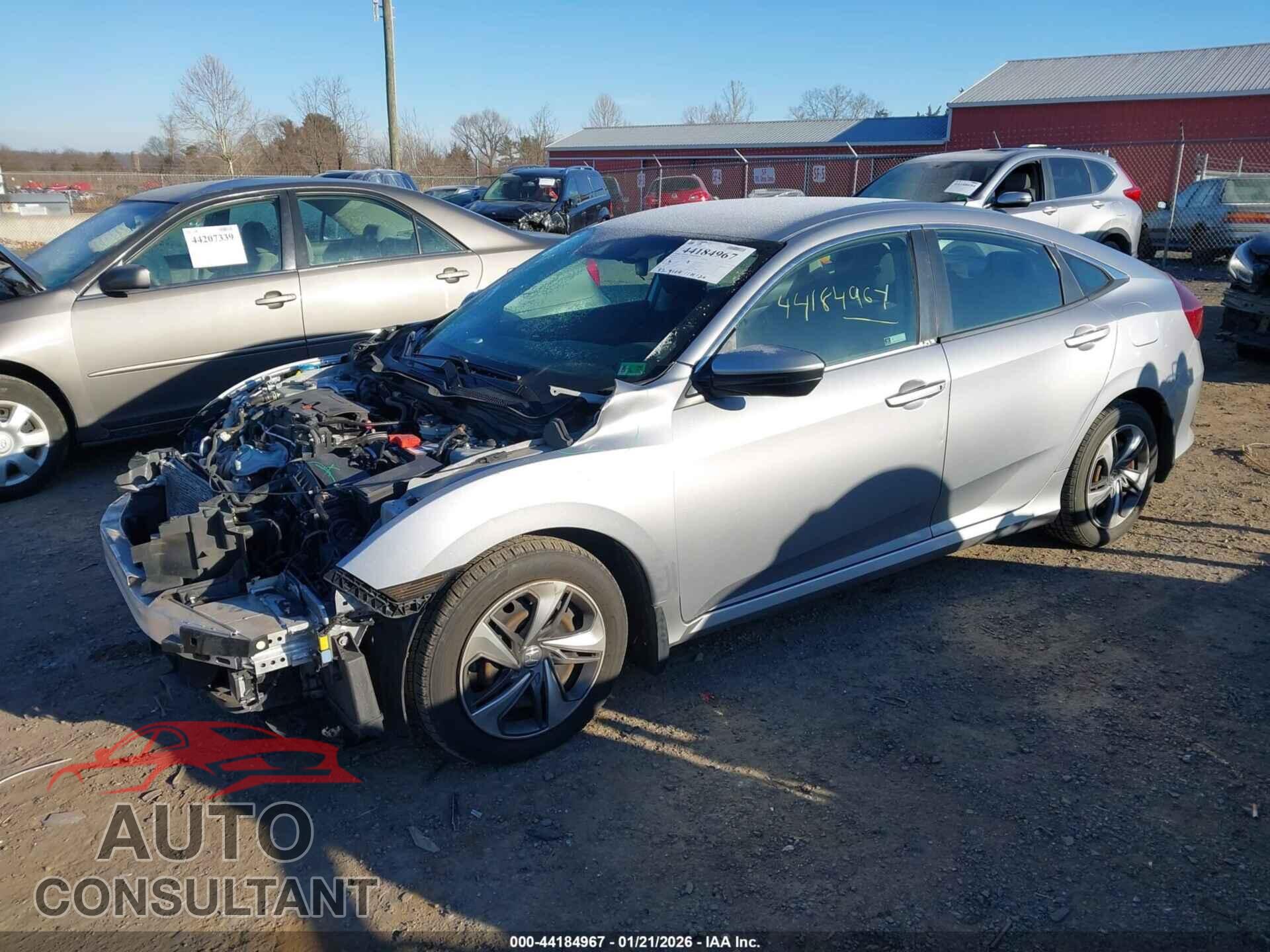HONDA CIVIC 2019 - 2HGFC2F67KH511004