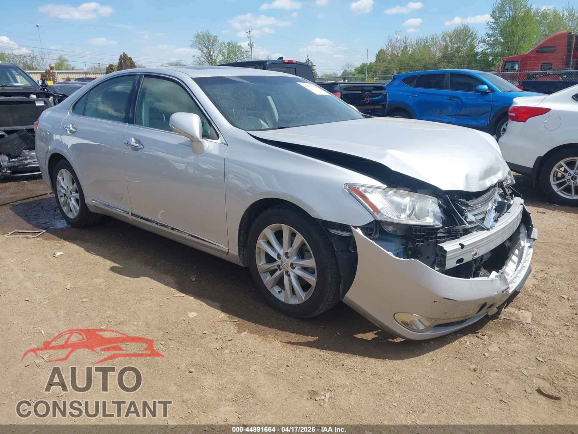 LEXUS ES 2011 - JTHBK1EG2B2448809
