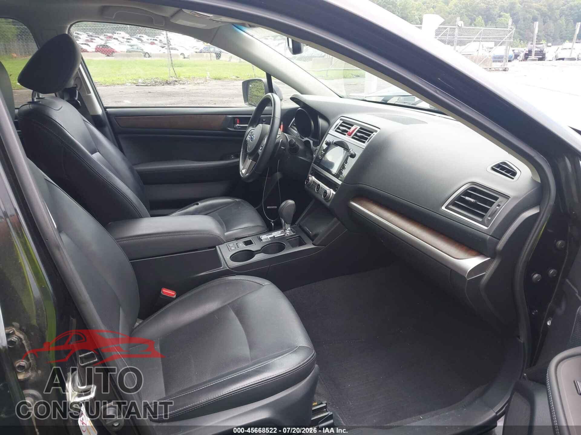 SUBARU OUTBACK 2015 - 4S4BSBLC8F3276109