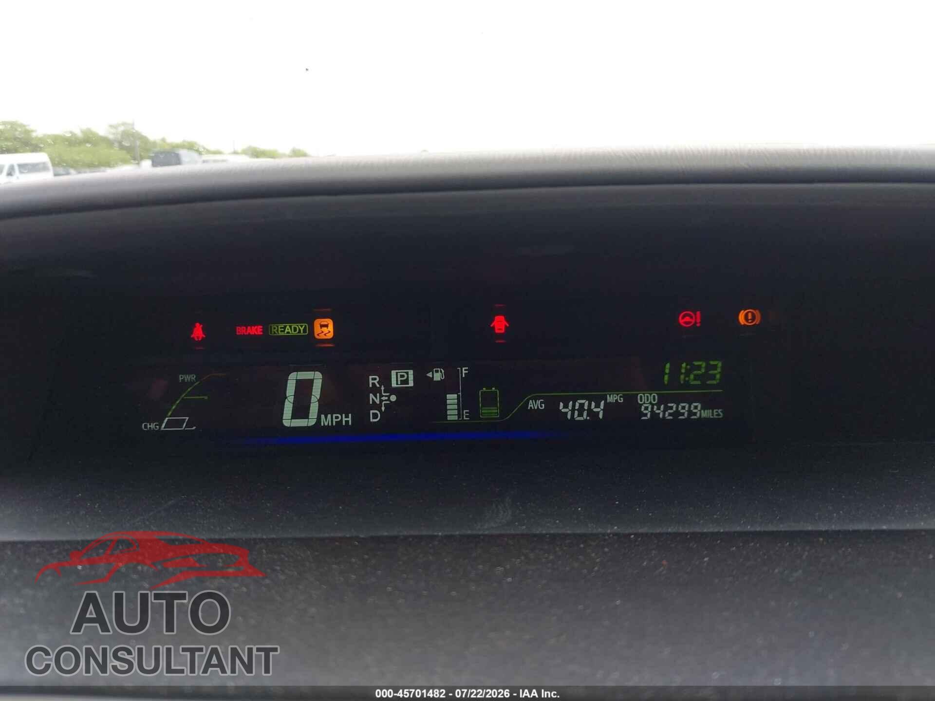 TOYOTA PRIUS V 2014 - JTDZN3EU4EJ005256