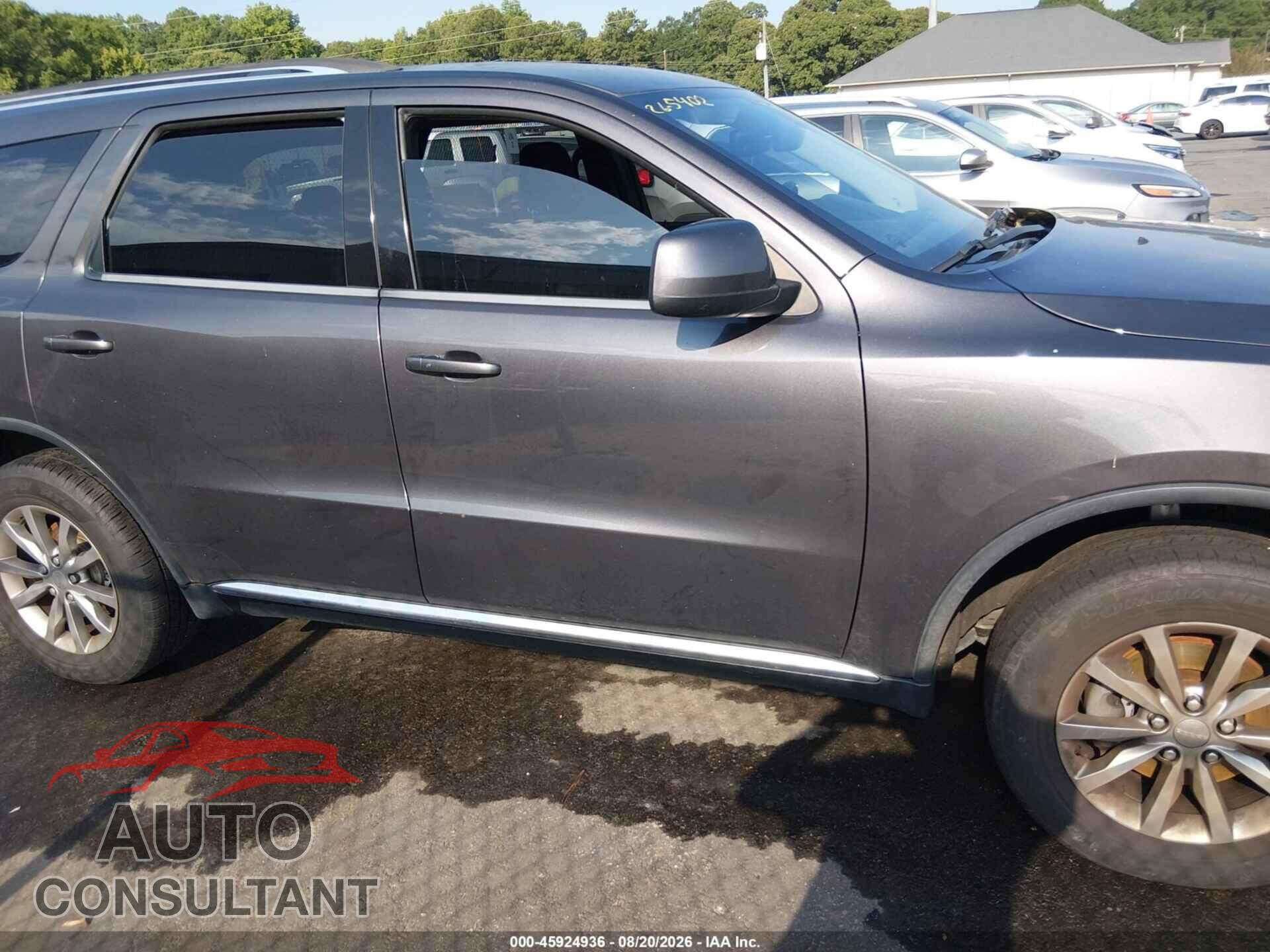 DODGE DURANGO 2017 - 1C4RDJAG7HC850845