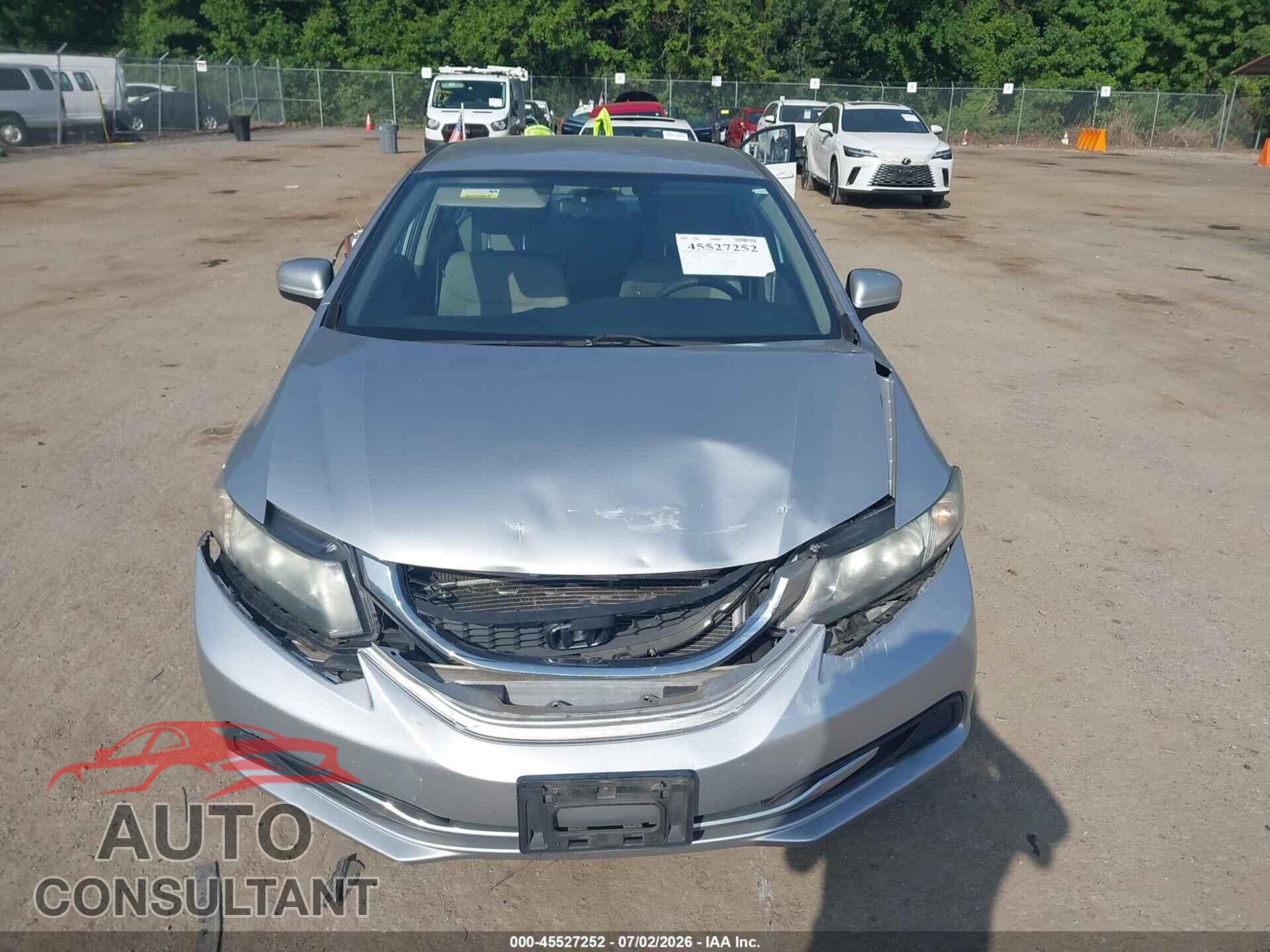 HONDA CIVIC 2015 - 19XFB2F56FE230077